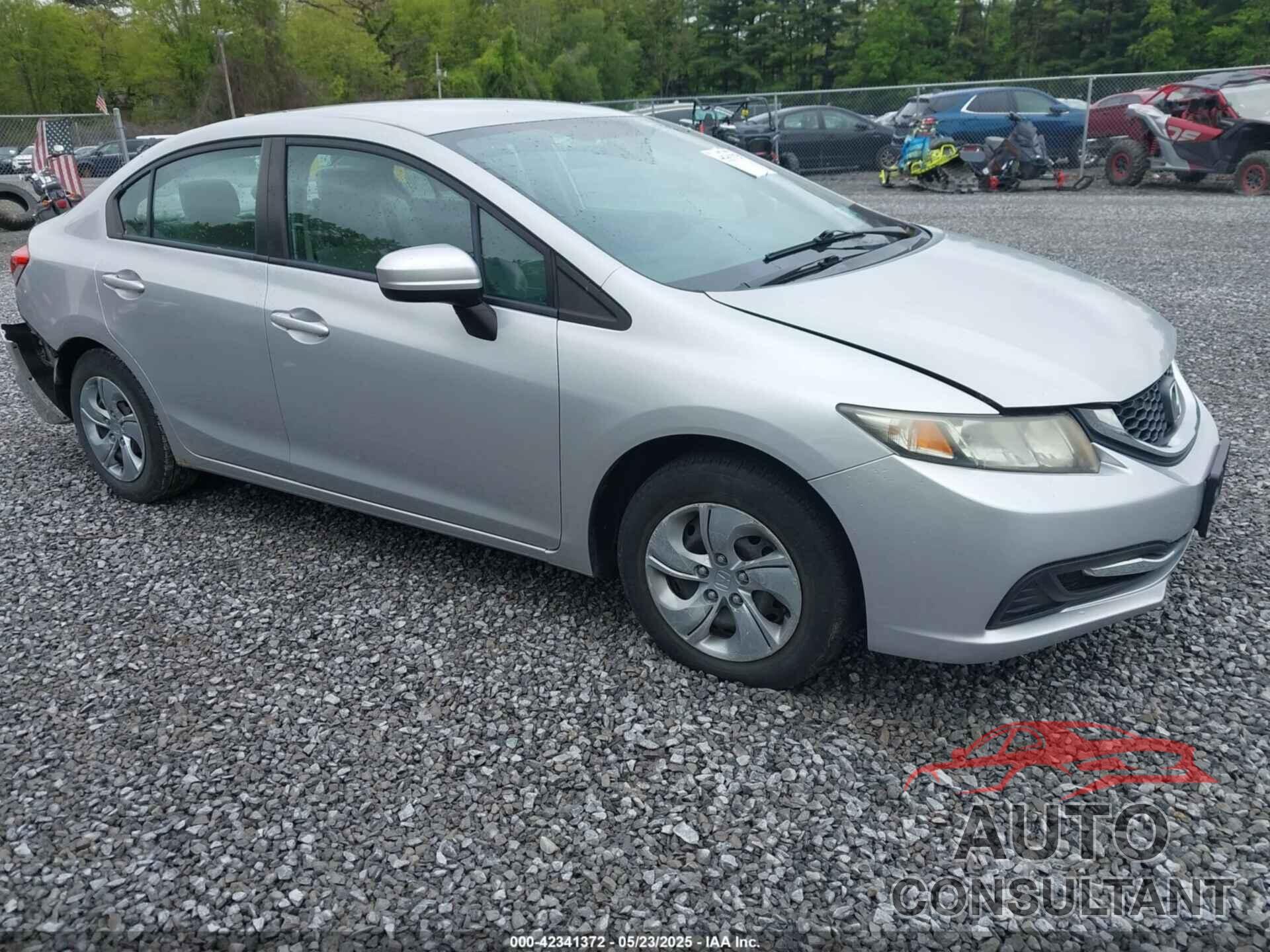 HONDA CIVIC 2014 - 2HGFB2F51EH509165
