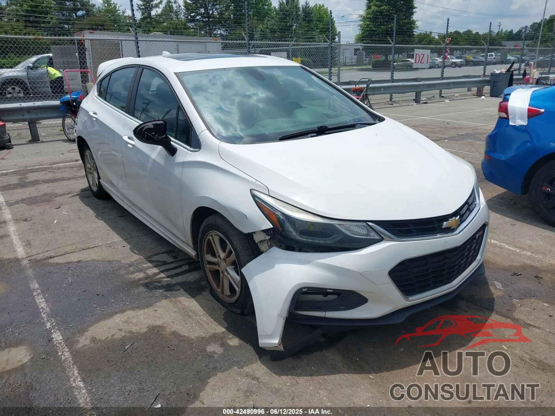 CHEVROLET CRUZE 2017 - 3G1BE6SM9HS535046
