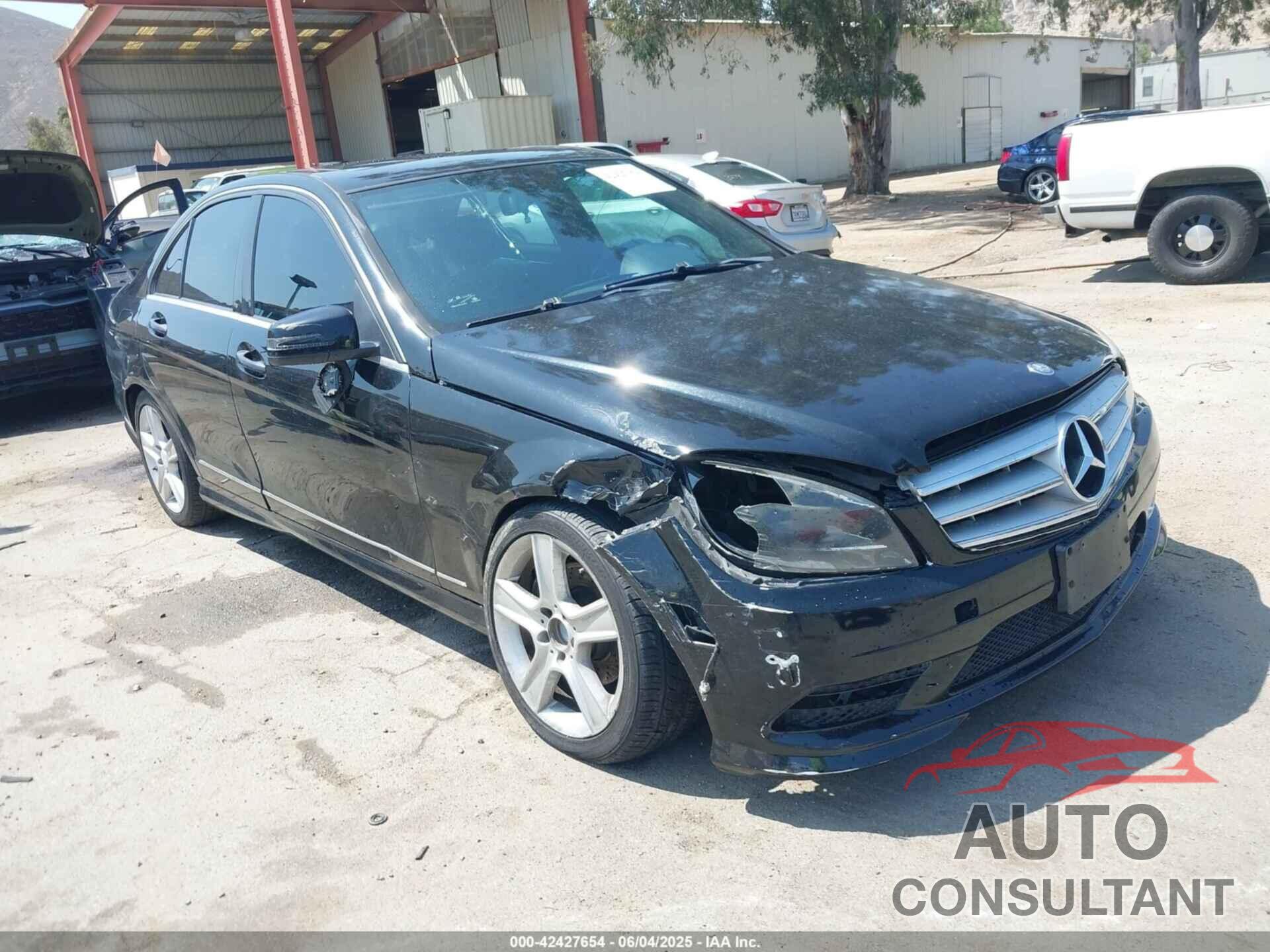 MERCEDES-BENZ C 300 2011 - WDDGF5EB9BR142047