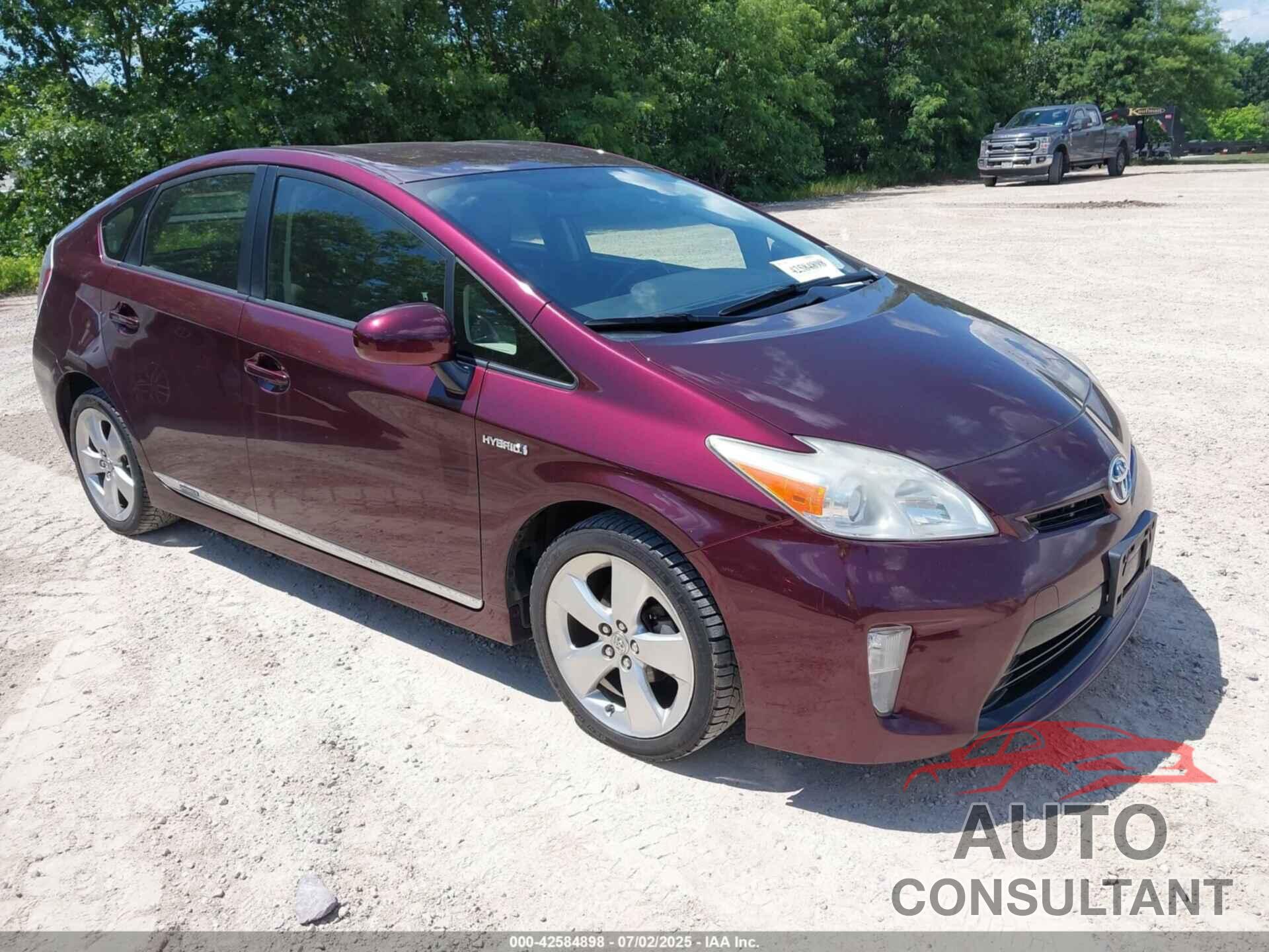 TOYOTA PRIUS 2013 - JTDKN3DU9D5609363