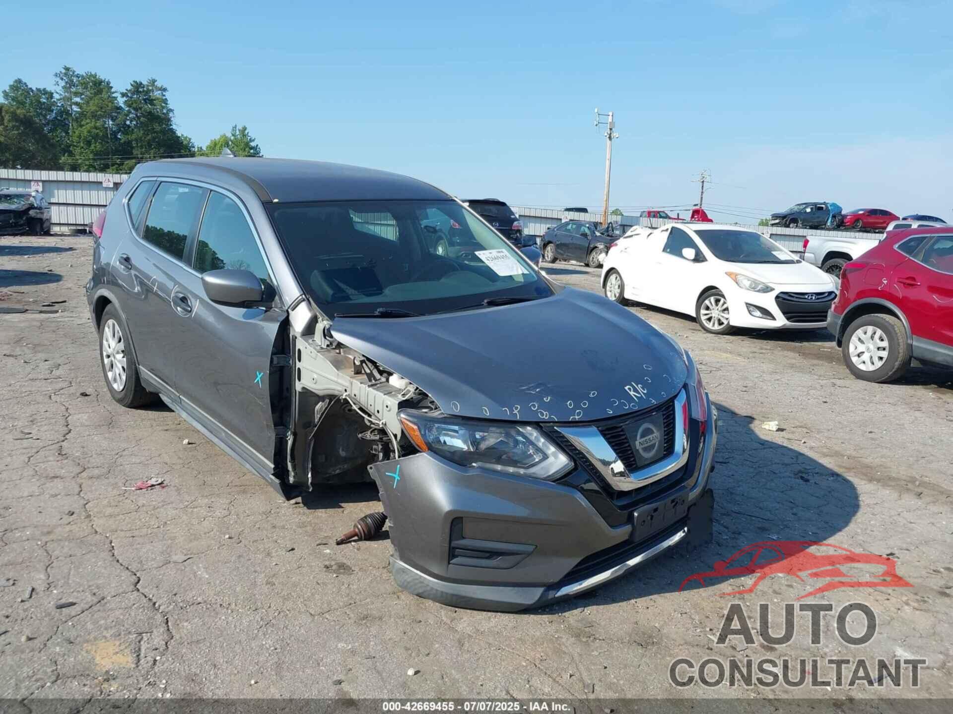 NISSAN ROGUE 2017 - KNMAT2MVXHP585587