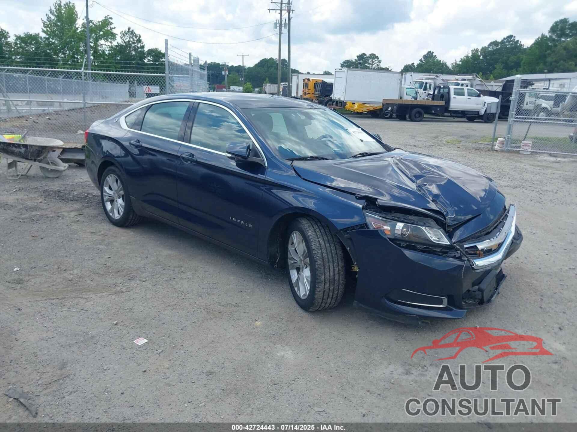 CHEVROLET IMPALA 2017 - 2G1105S35H9151080