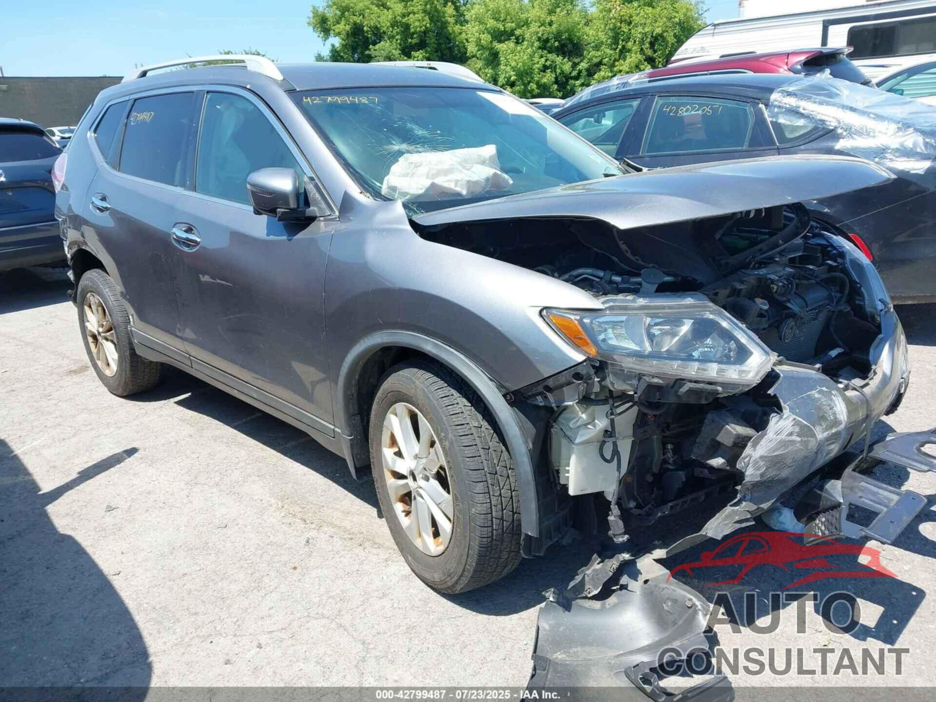 NISSAN ROGUE 2016 - KNMAT2MV0GP711759