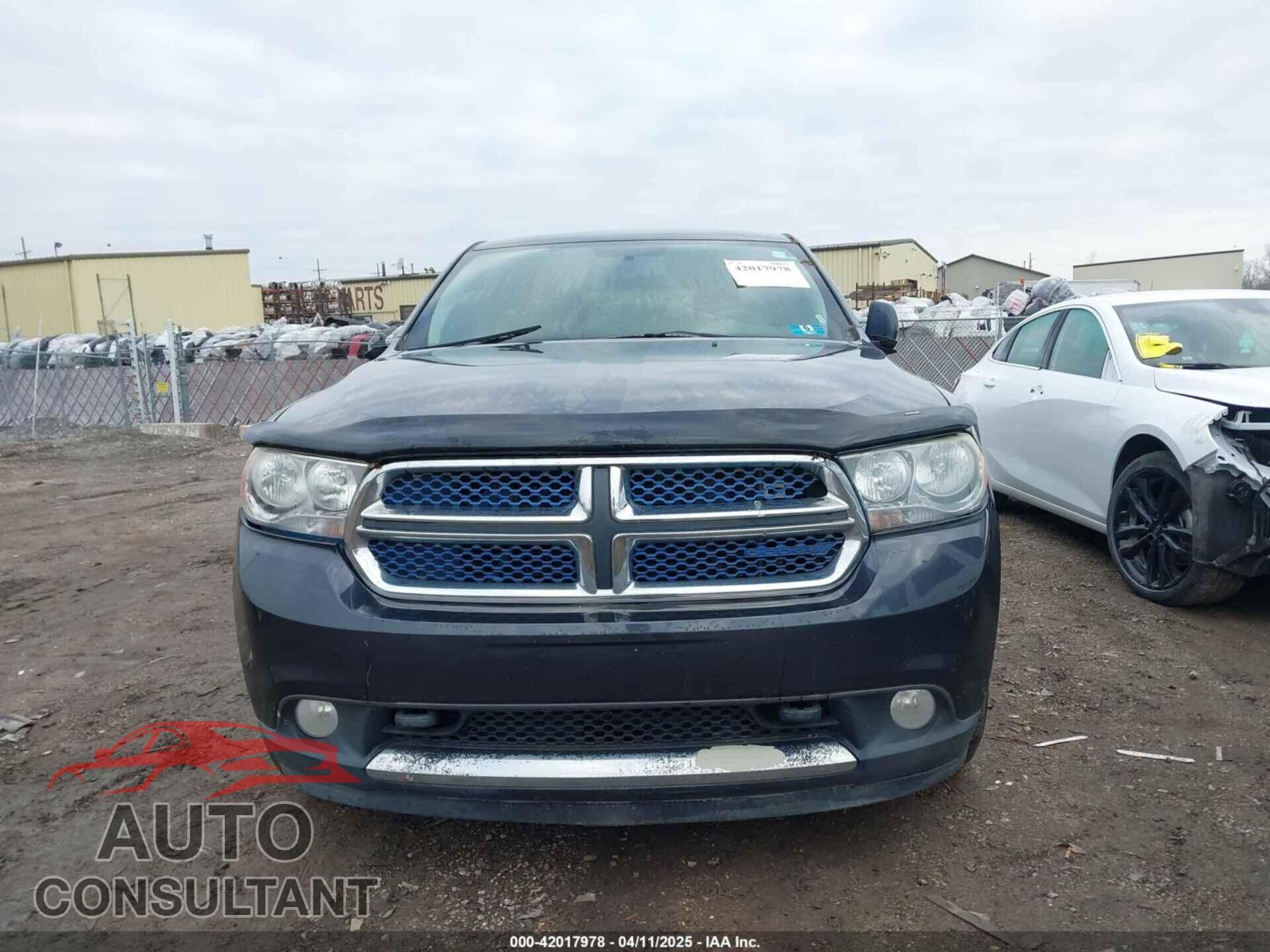 DODGE DURANGO 2012 - 1C4RDJAG8CC322126