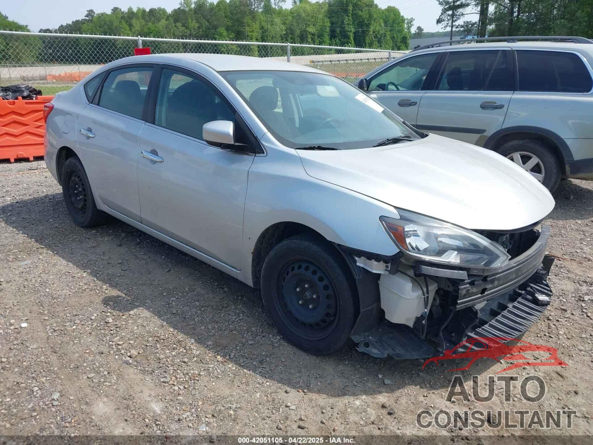 NISSAN SENTRA 2019 - 3N1AB7AP9KY267085