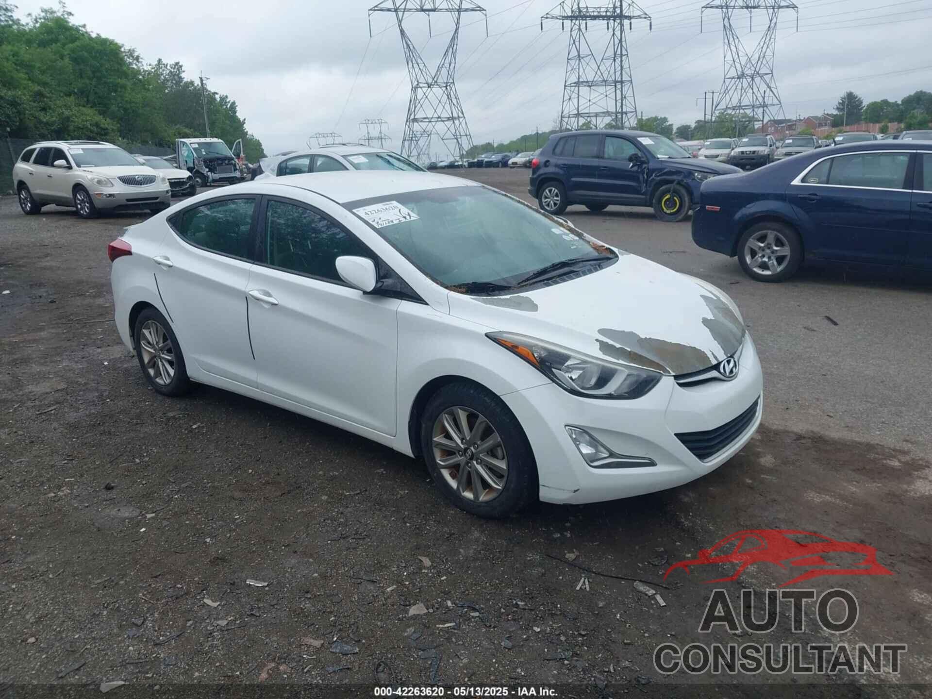 HYUNDAI ELANTRA 2015 - 5NPDH4AE6FH554165