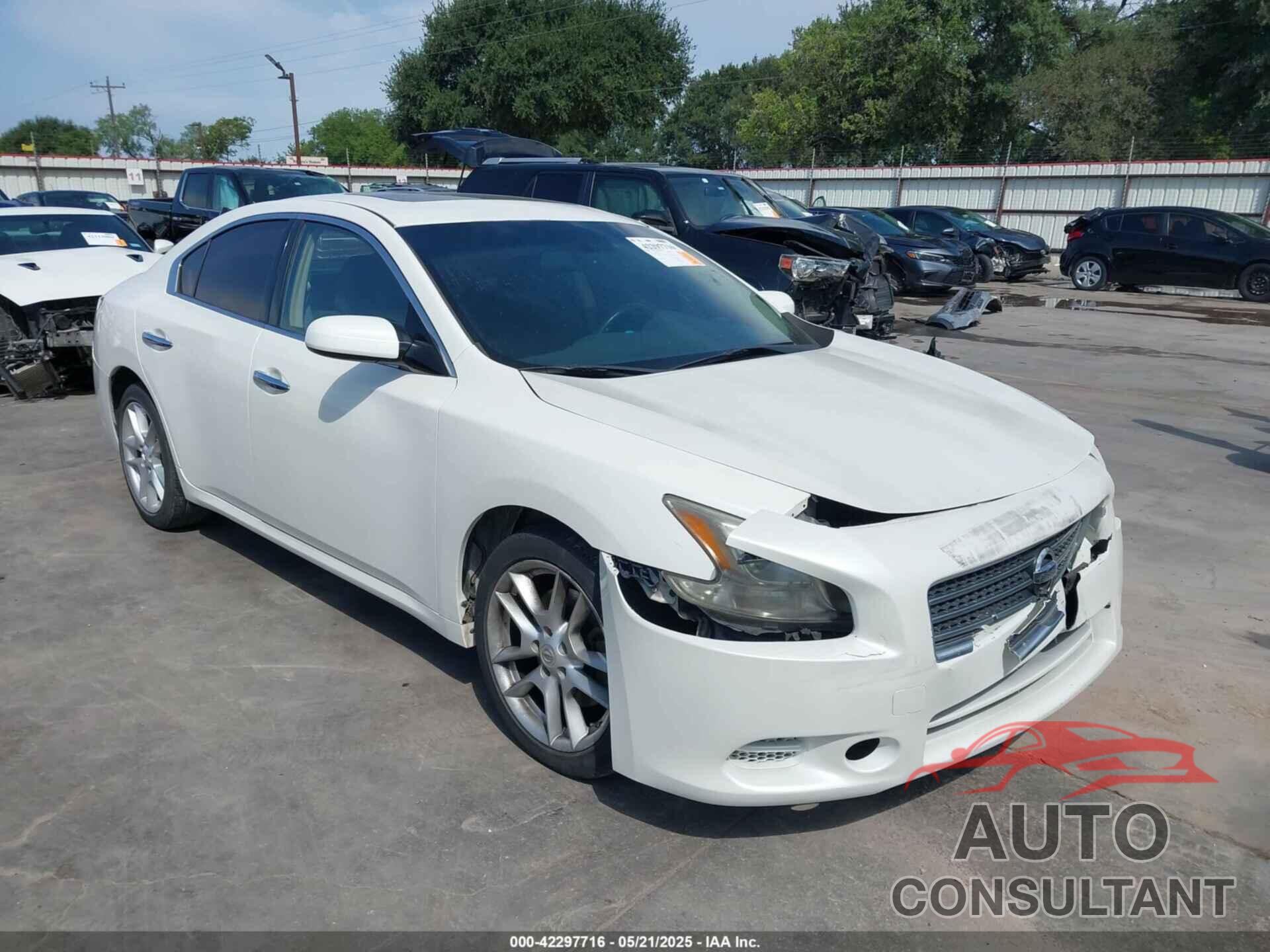 NISSAN MAXIMA 2013 - 1N4AA5AP5DC831143