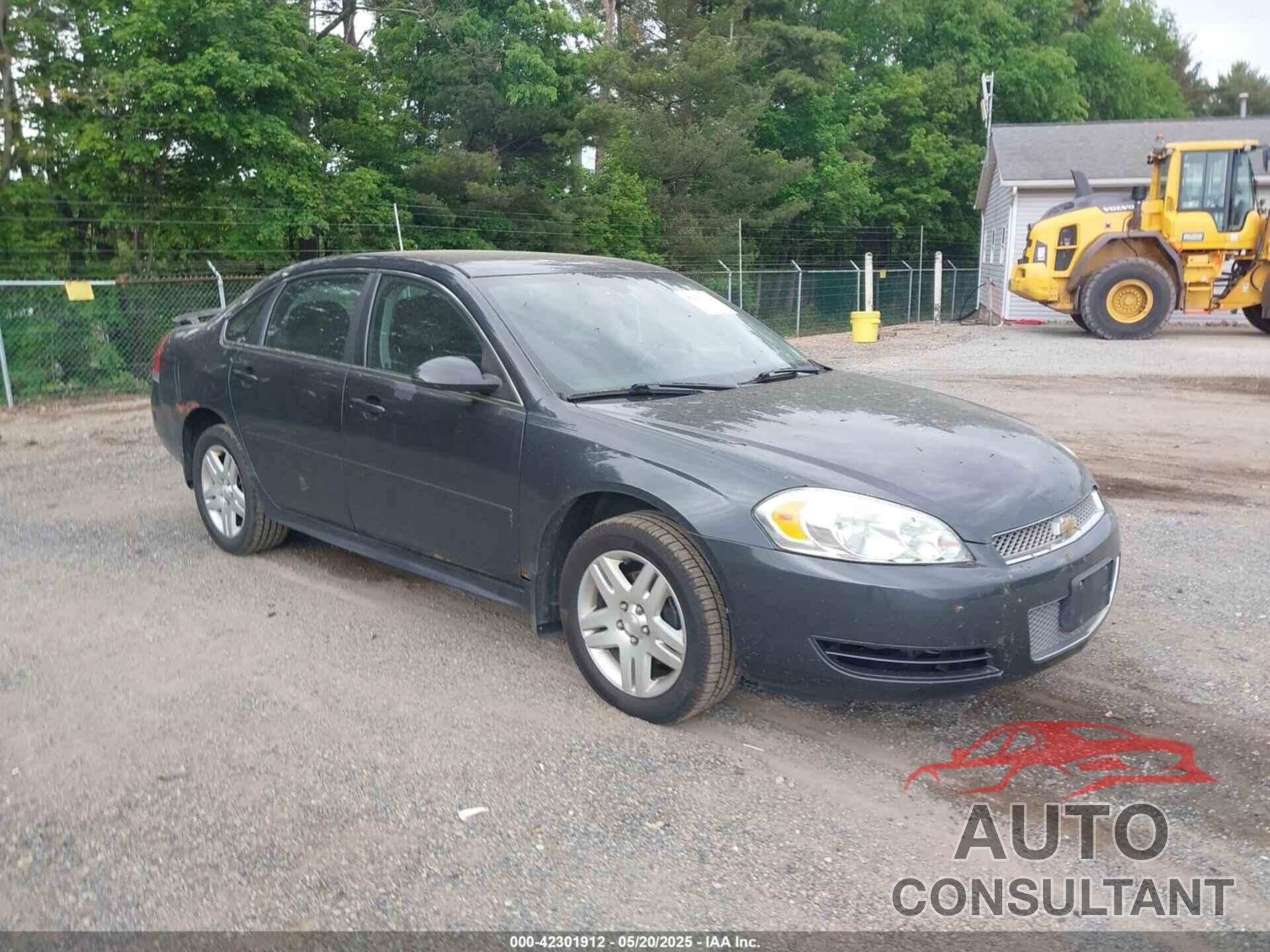 CHEVROLET IMPALA 2012 - 2G1WB5E3XC1189195