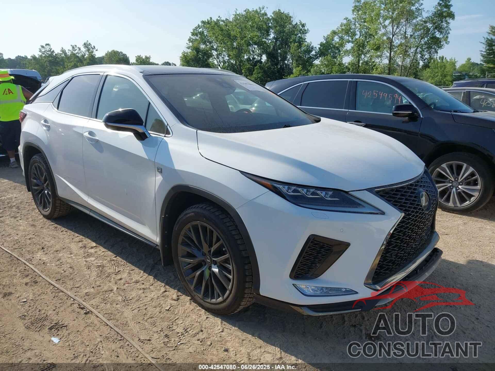 LEXUS RX 350 2022 - 2T2YZMDA4NC309904