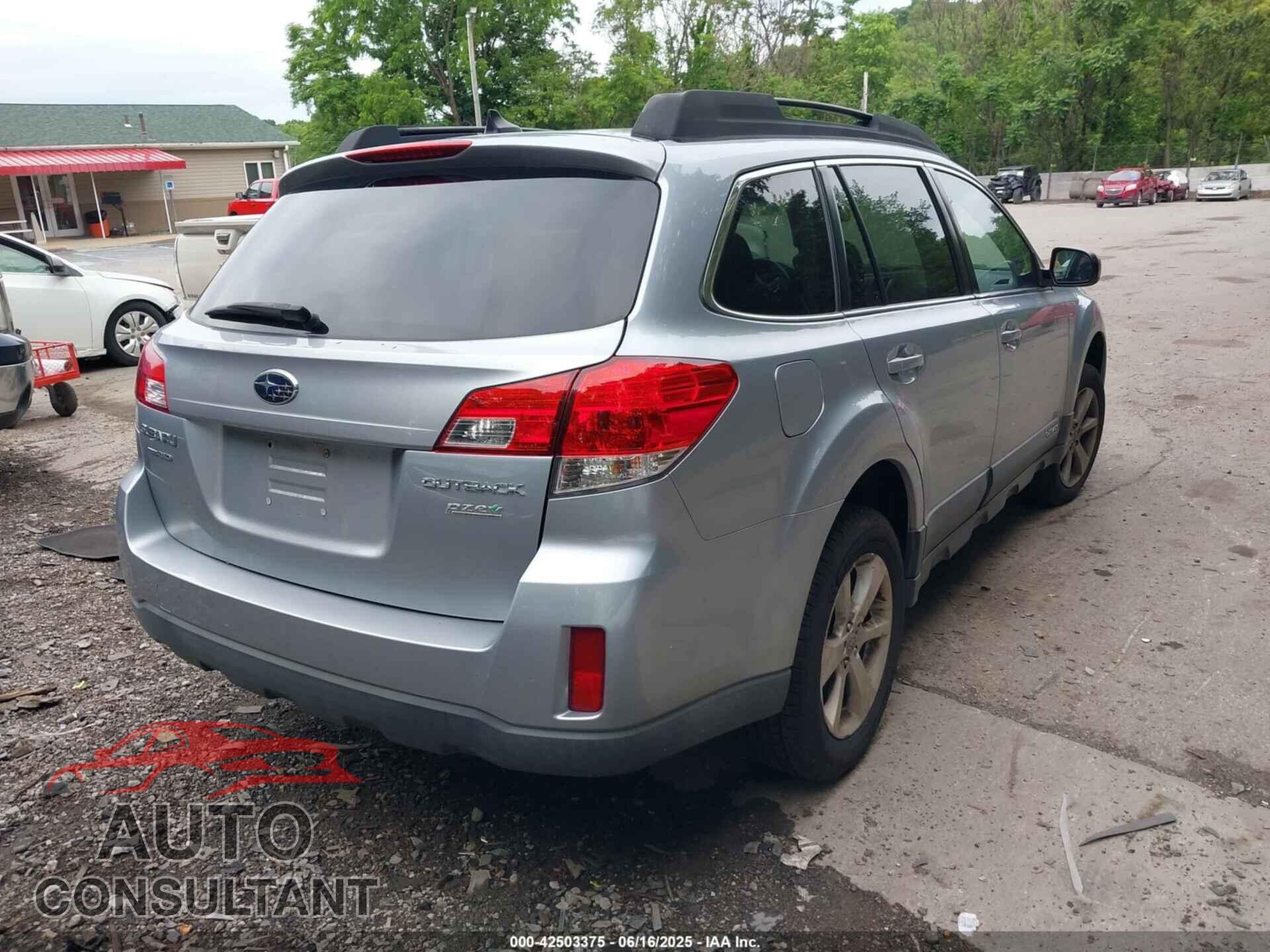 SUBARU OUTBACK 2014 - 4S4BRBCC4E3304904