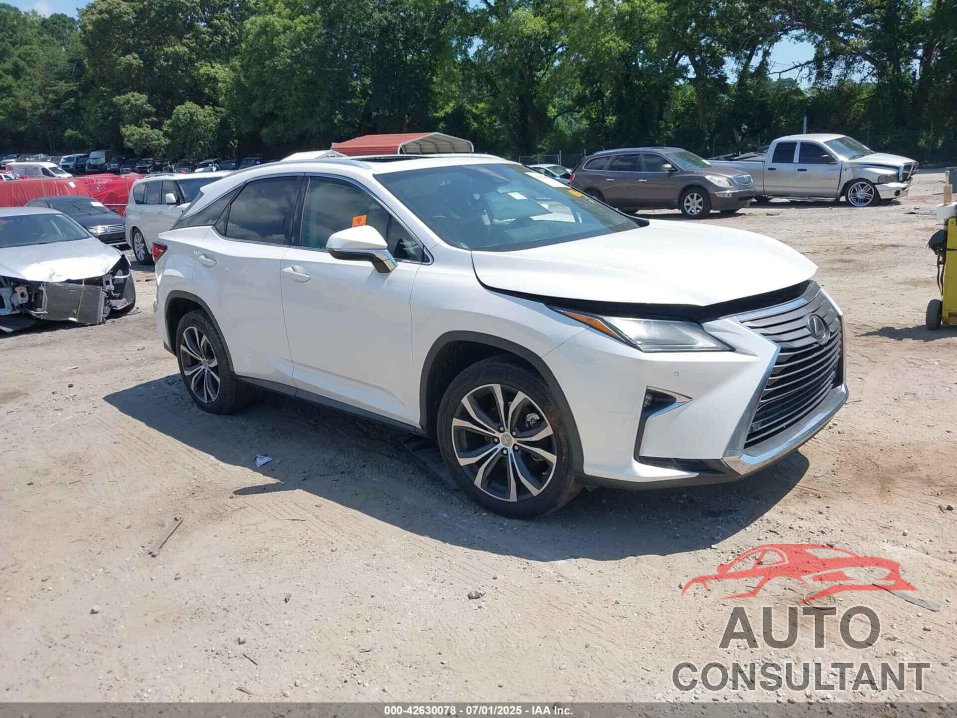 LEXUS RX 2016 - 2T2BZMCA3GC052860