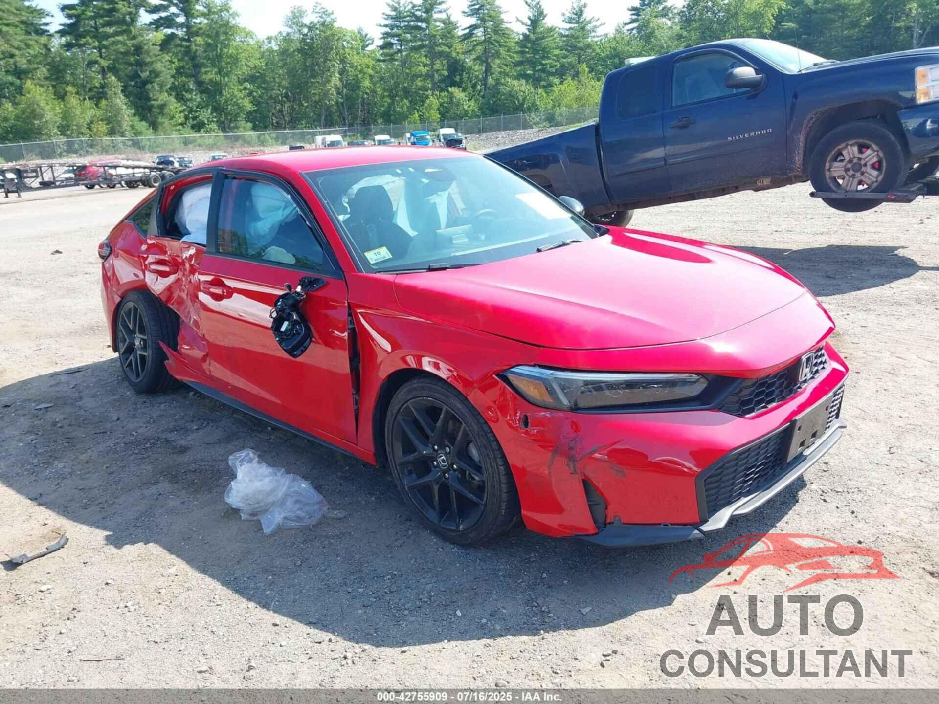 HONDA CIVIC 2025 - 19XFL2H81SE001787