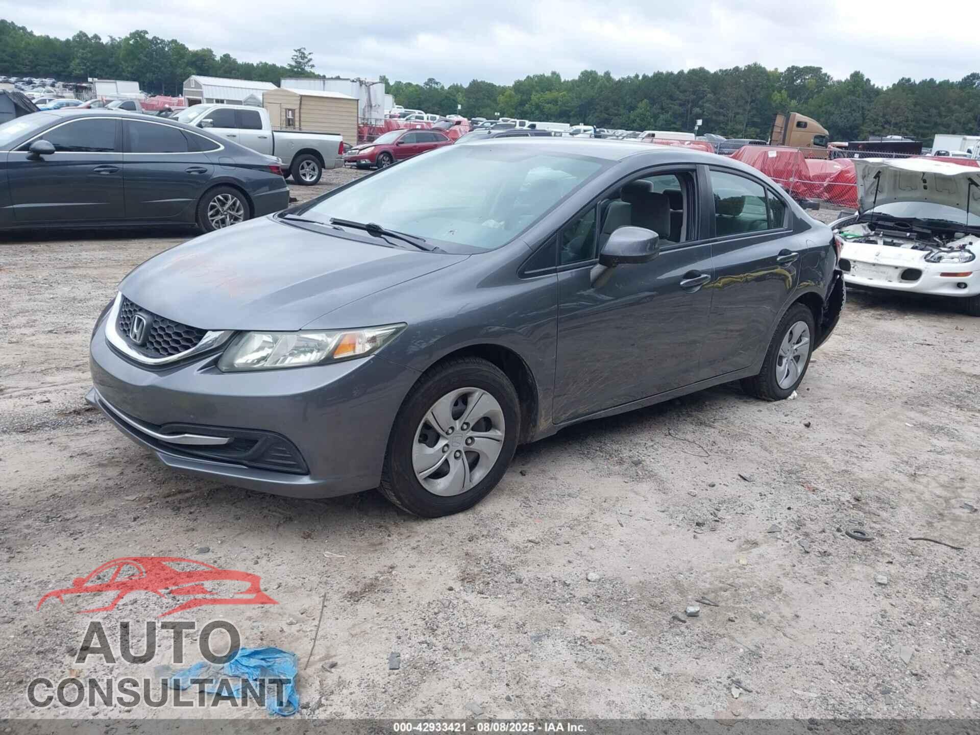 HONDA CIVIC 2013 - 19XFB2E50DE005510