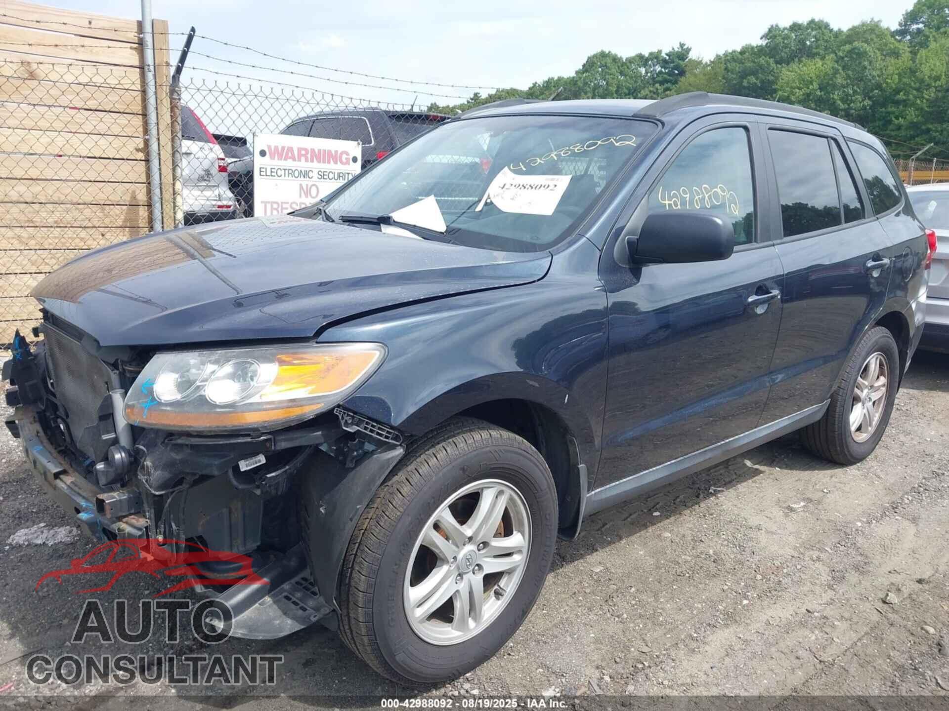 HYUNDAI SANTA FE 2010 - 5NMSGDAB8AH406590