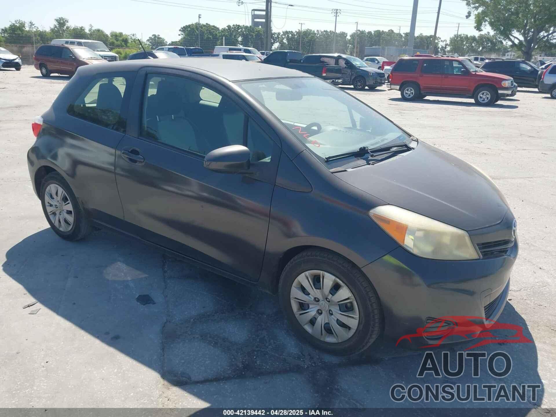 TOYOTA YARIS 2012 - JTDJTUD32CD521208