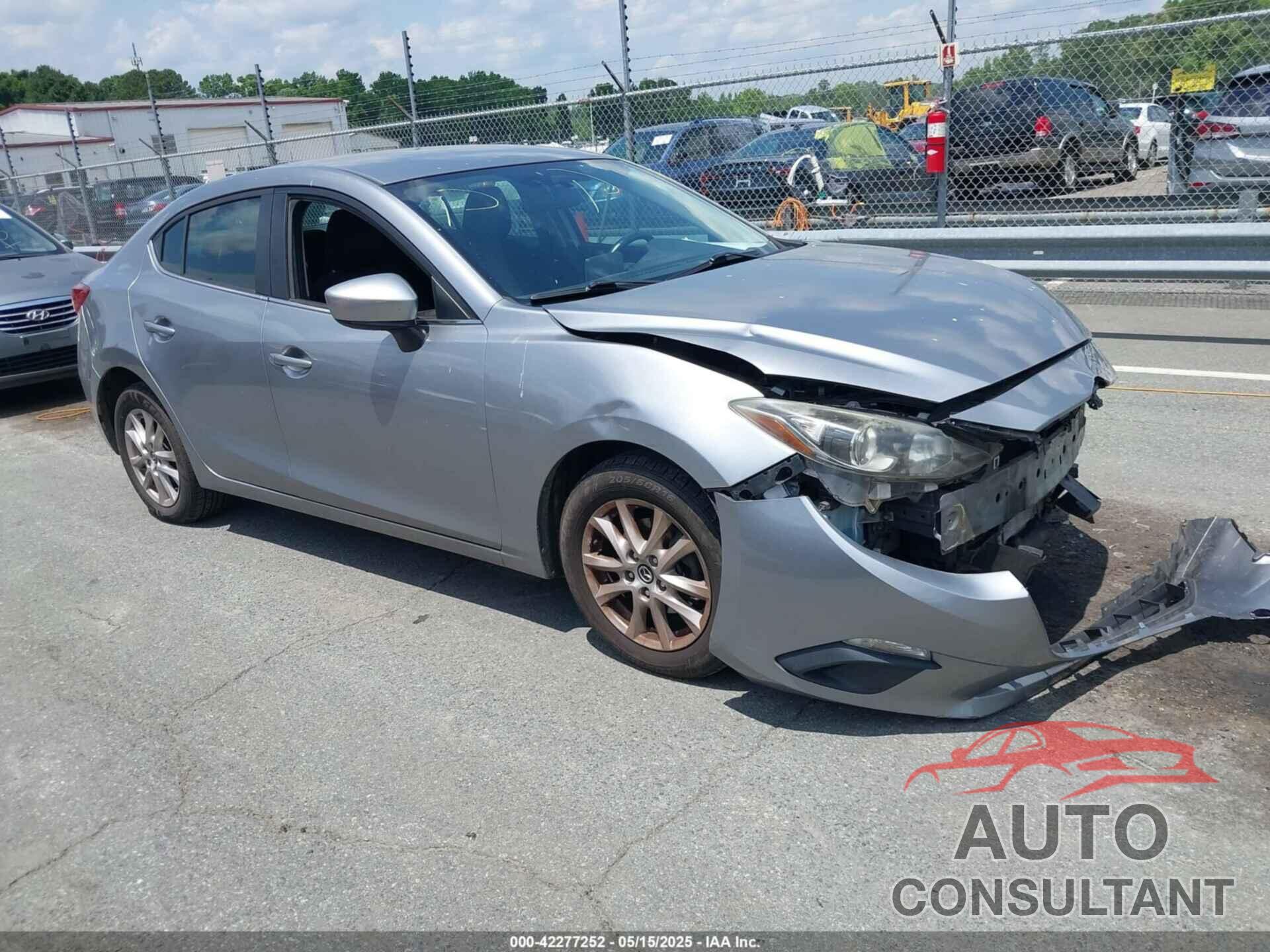 MAZDA MAZDA3 2016 - JM1BM1U78G1311190