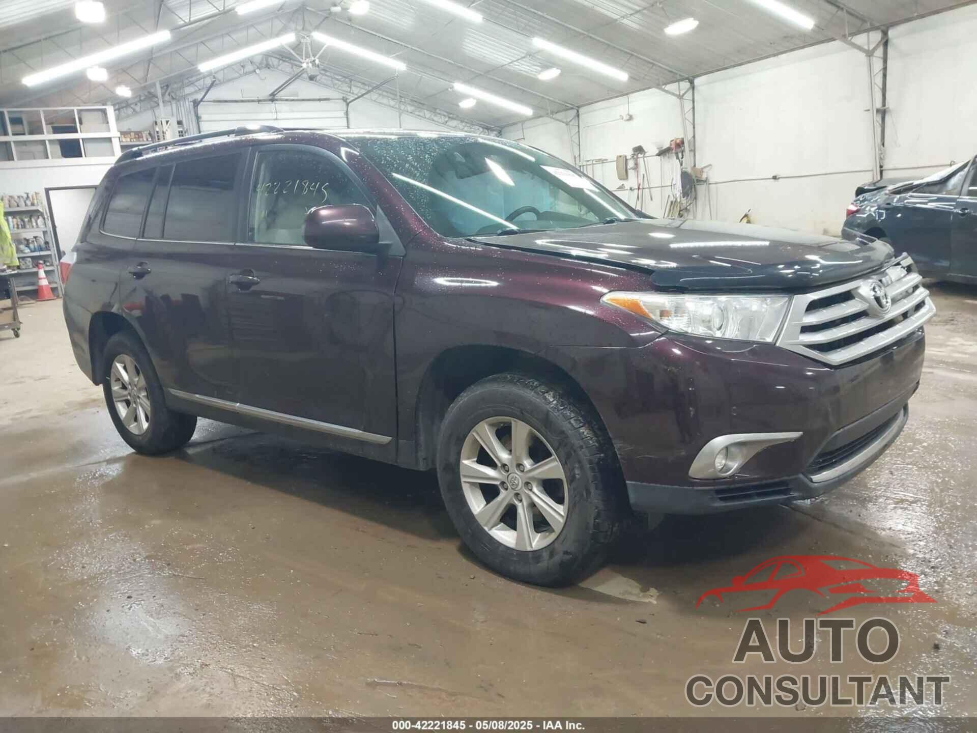TOYOTA HIGHLANDER 2011 - 5TDBK3EH7BS082991