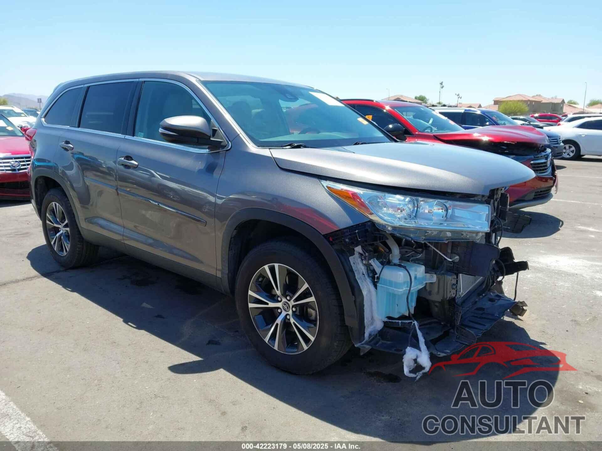 TOYOTA HIGHLANDER 2019 - 5TDZZRFH4KS335955