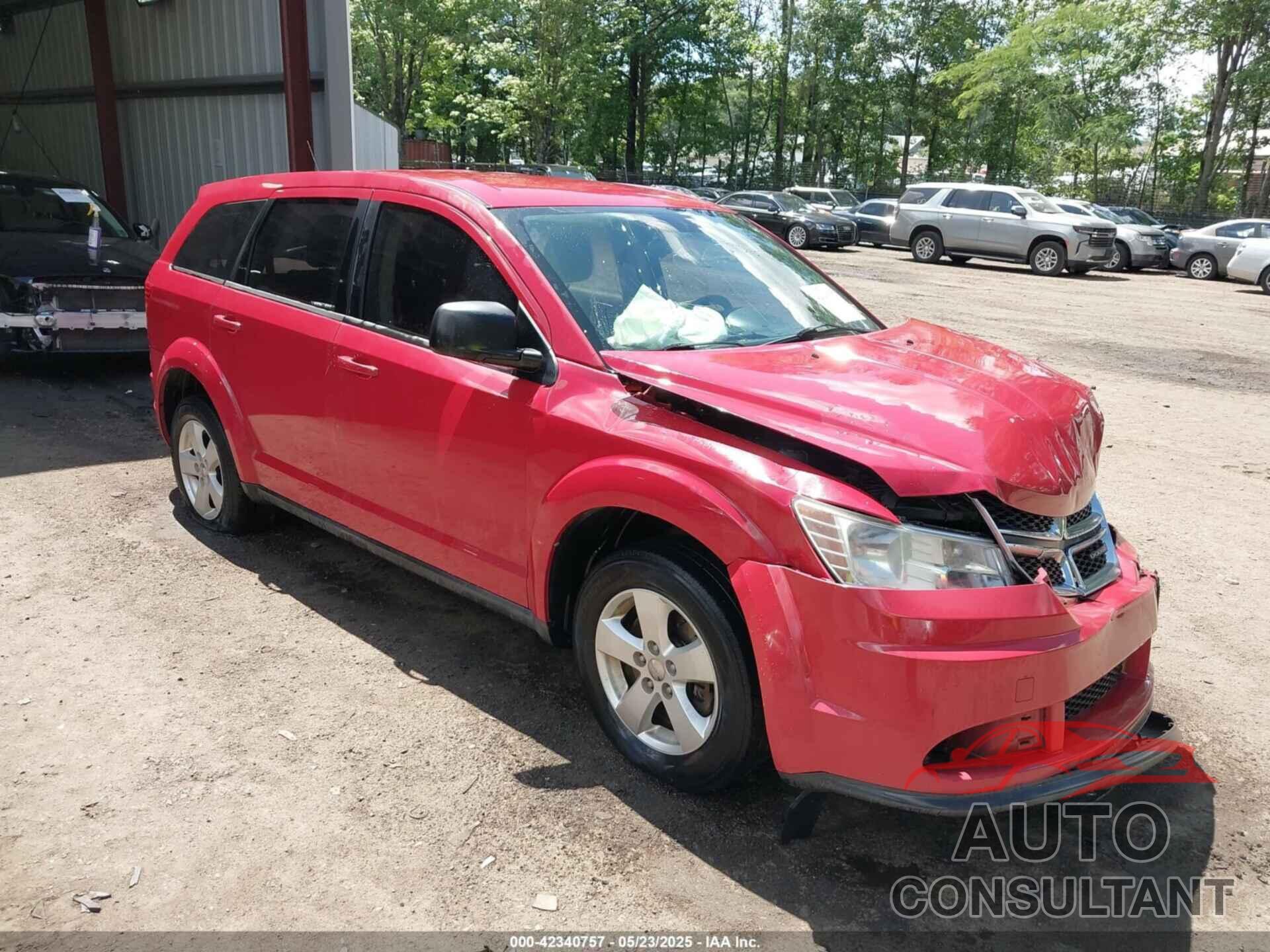 DODGE JOURNEY 2013 - 3C4PDCAB0DT517389