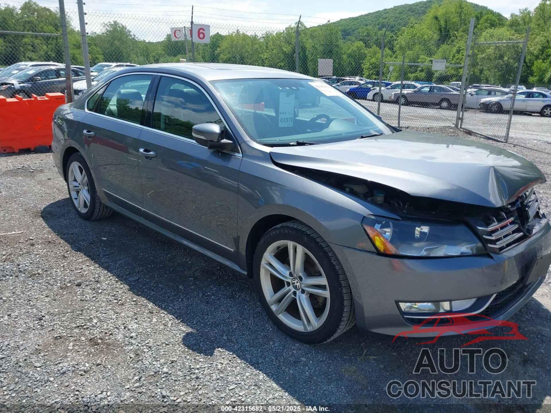 VOLKSWAGEN PASSAT 2014 - 1VWCN7A31EC121297