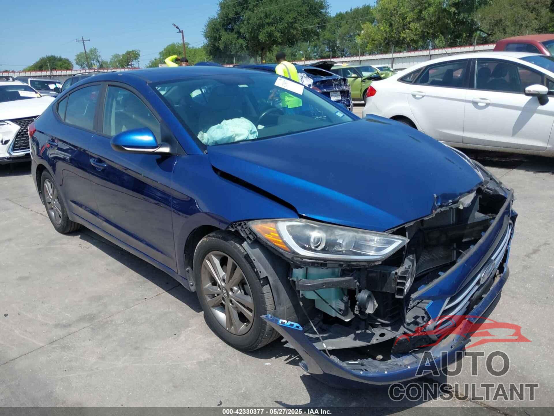 HYUNDAI ELANTRA 2018 - 5NPD84LF5JH279306