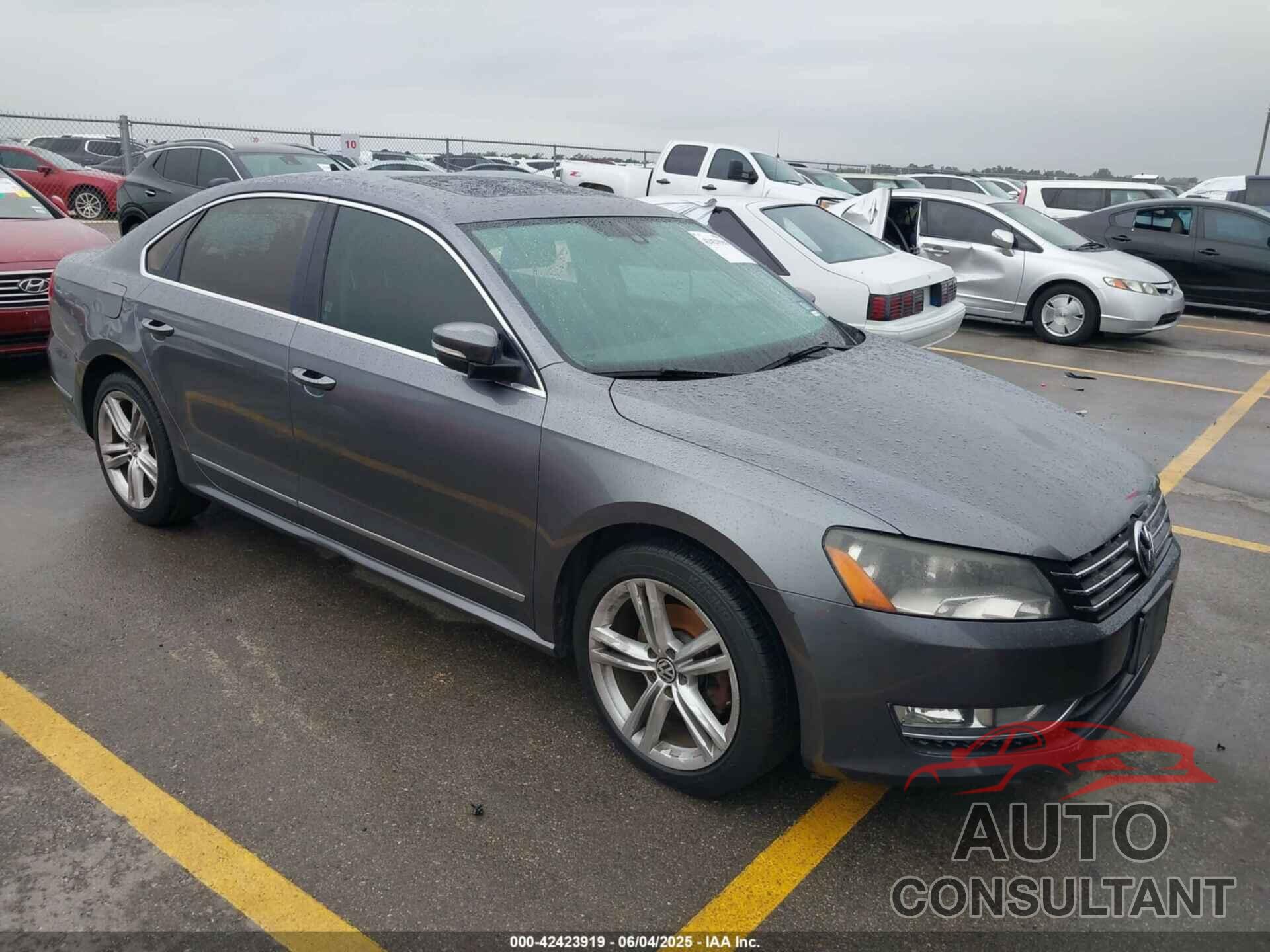 VOLKSWAGEN PASSAT 2013 - 1VWBN7A34DC148052
