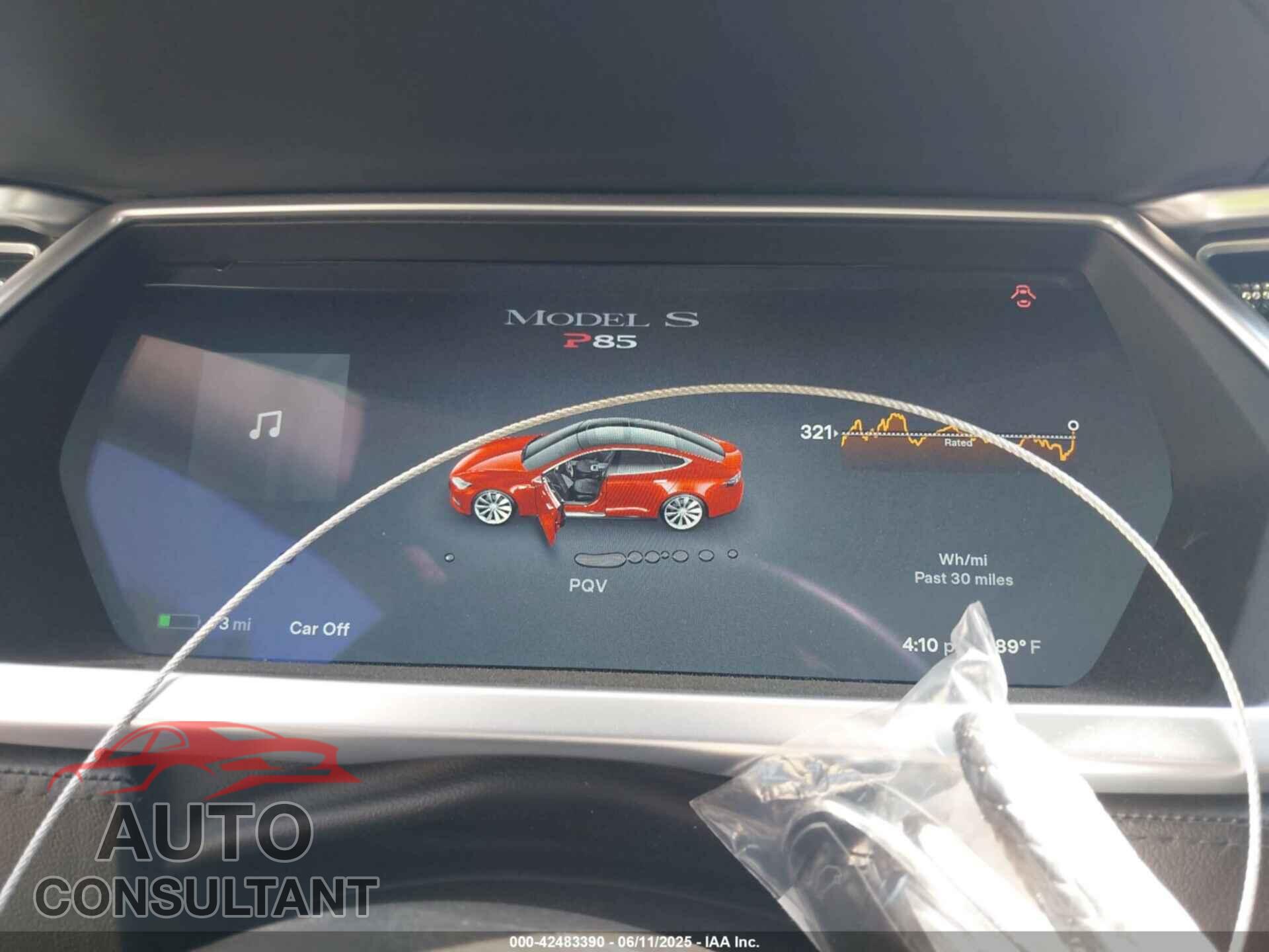 TESLA MODEL S 2013 - 5YJSA1CP6DFP17689