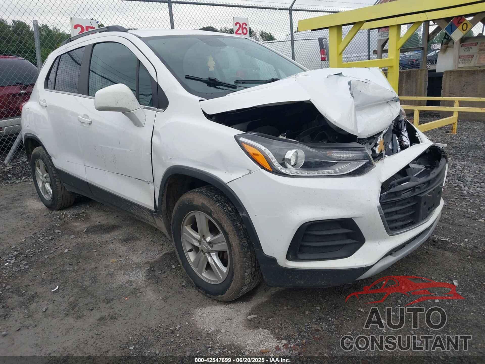 CHEVROLET TRAX 2020 - 3GNCJPSB1LL262562