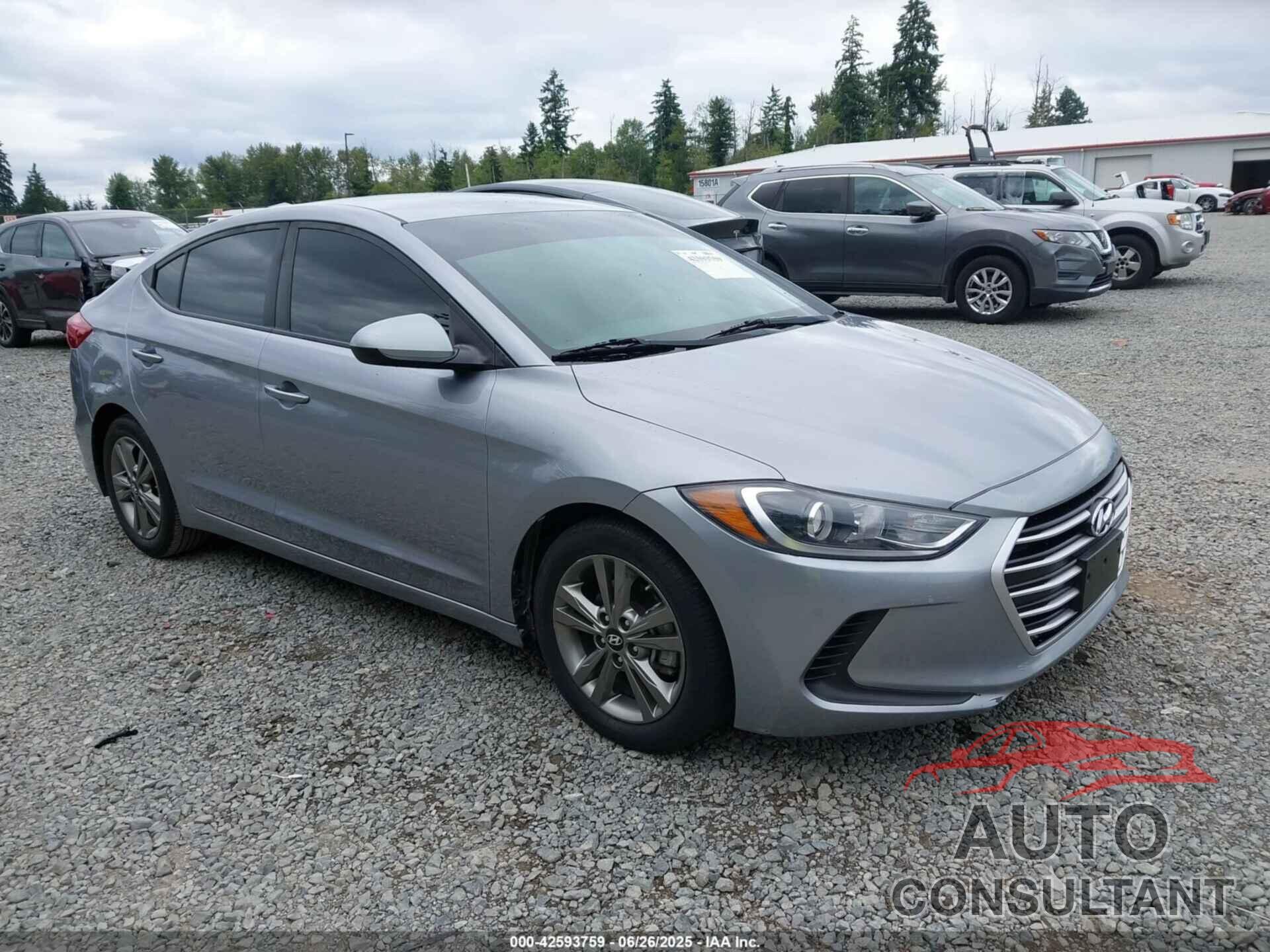 HYUNDAI ELANTRA 2017 - 5NPD84LF7HH008242
