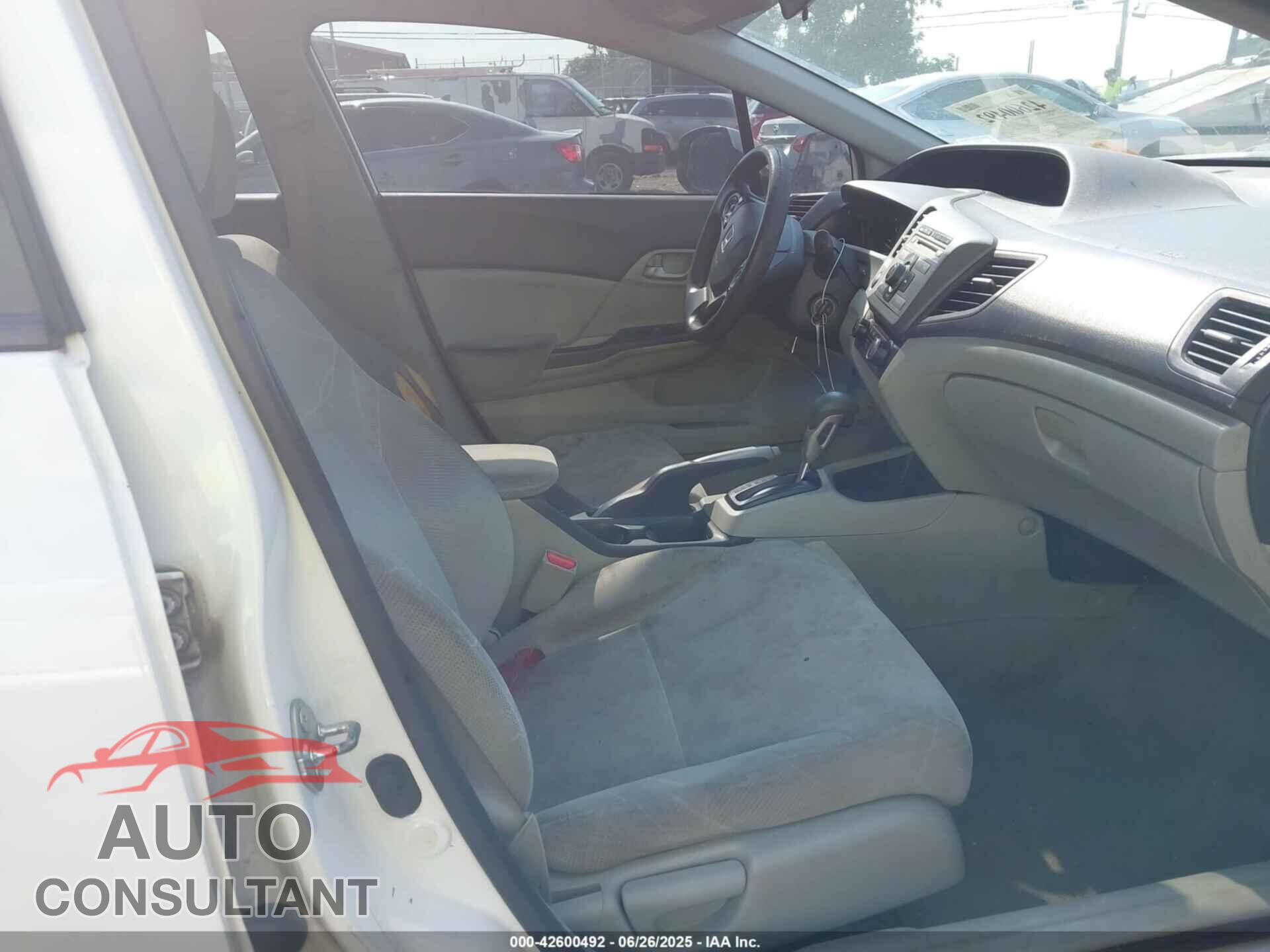 HONDA CIVIC 2012 - 2HGFB2F5XCH501403