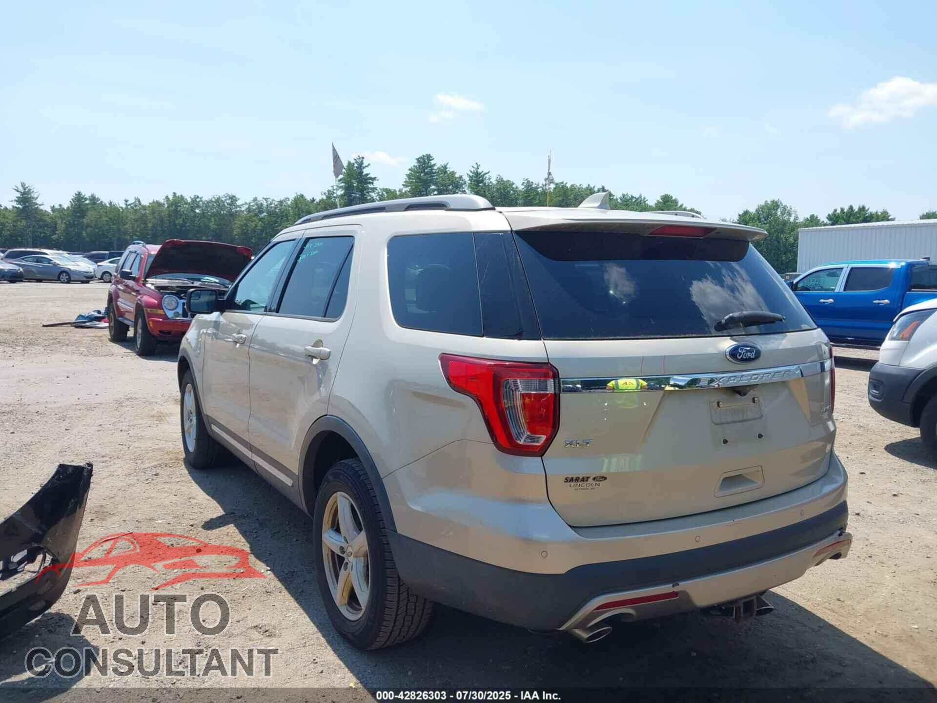 FORD EXPLORER 2017 - 1FM5K8D87HGC01665