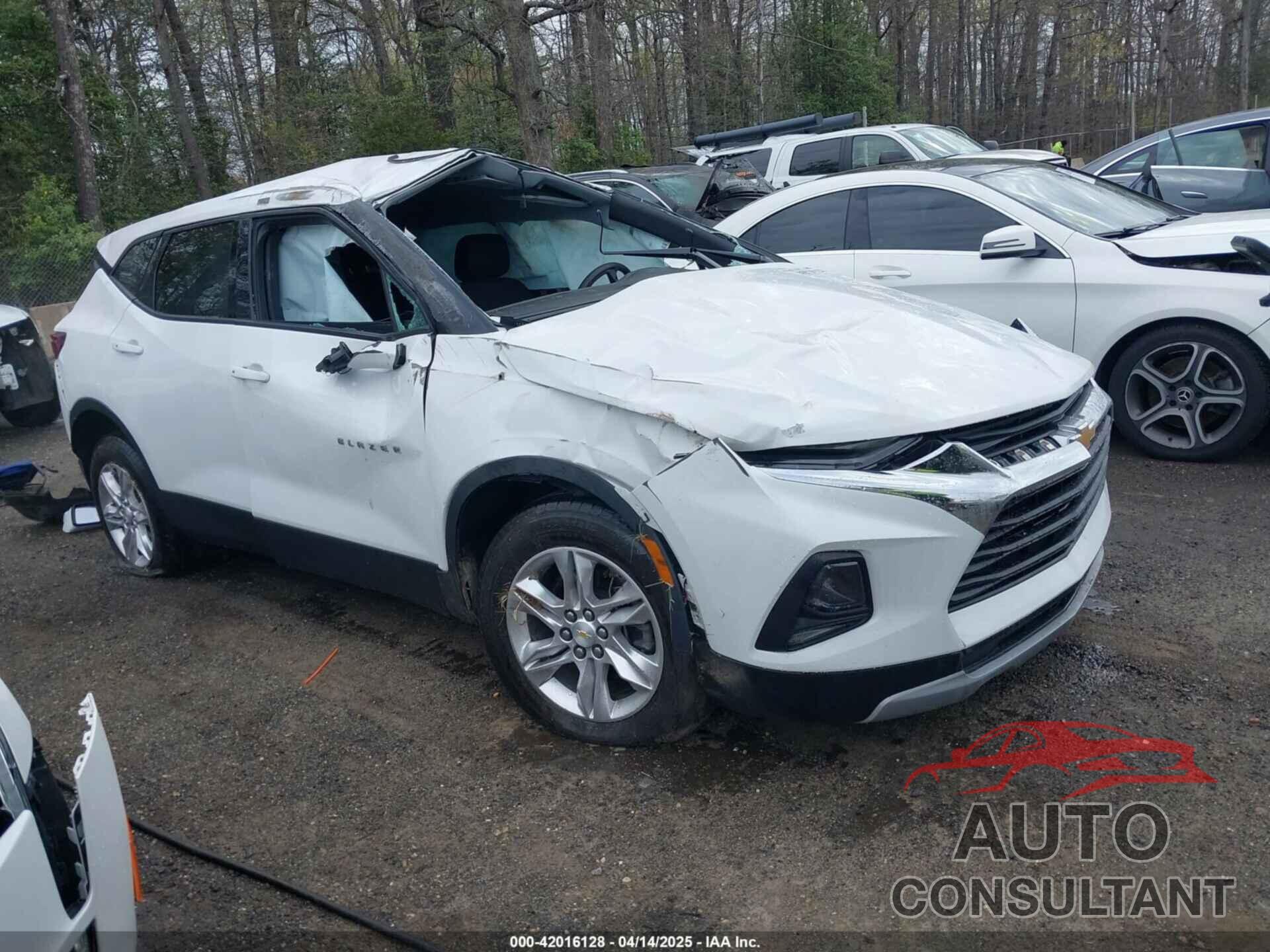 CHEVROLET BLAZER 2021 - 3GNKBBRA4MS575069