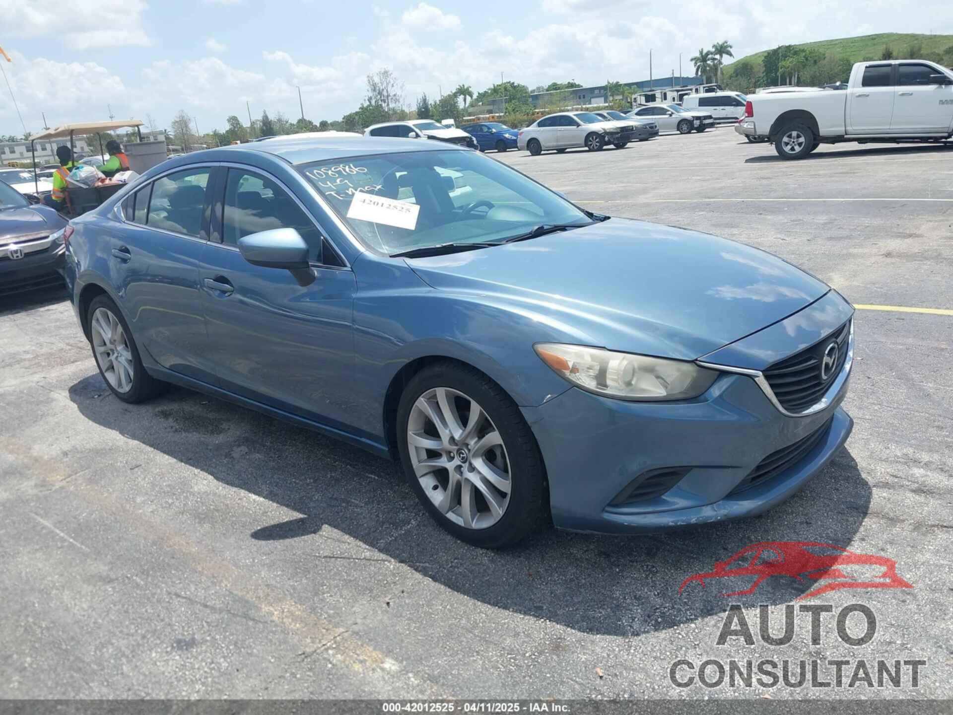 MAZDA MAZDA6 2014 - JM1GJ1V58E1108986