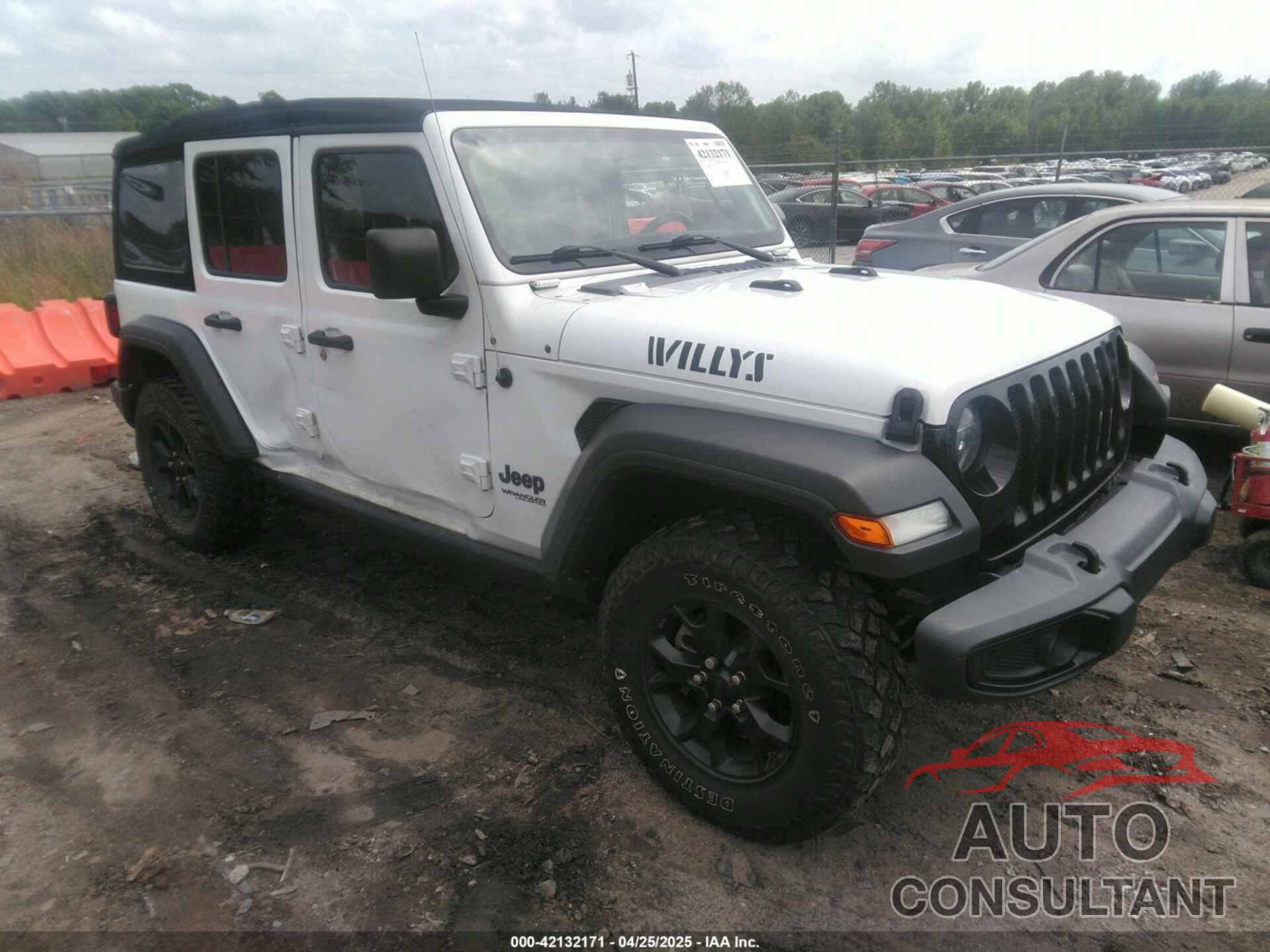 JEEP WRANGLER UNLIMITED 2021 - 1C4HJXDG8MW597448