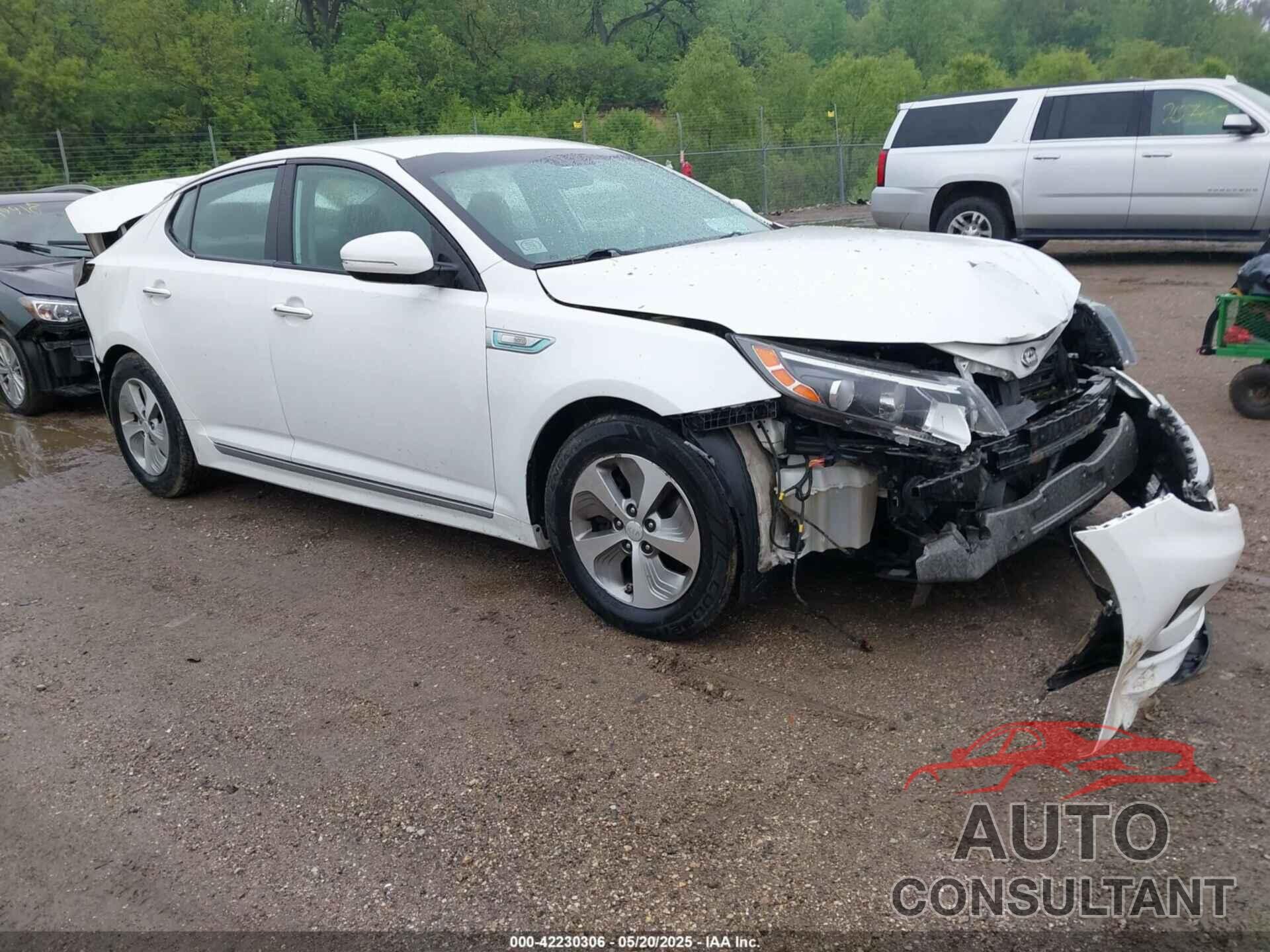 KIA OPTIMA HYBRID 2015 - KNAGM4AD2F5083676