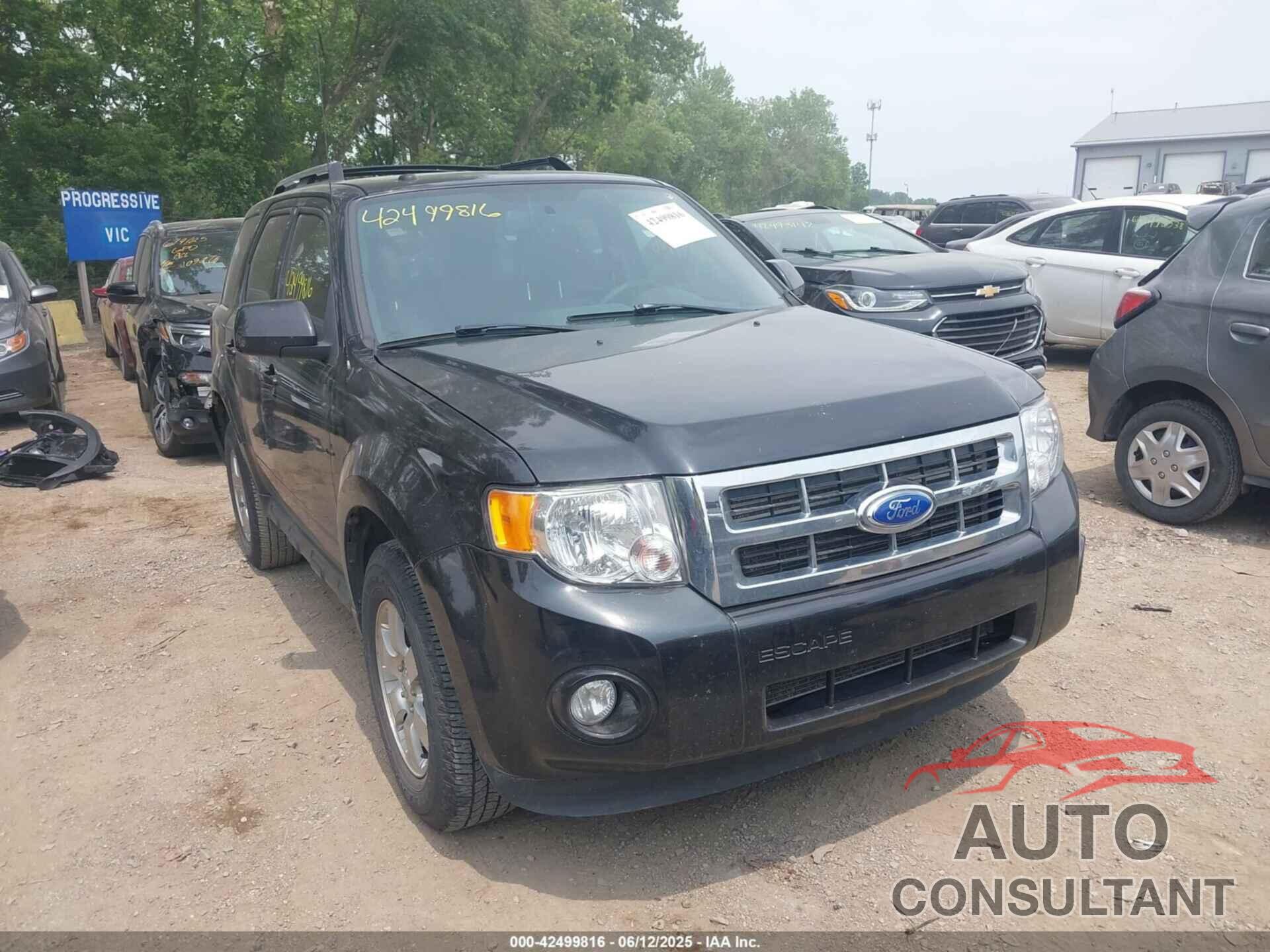 FORD ESCAPE 2011 - 1FMCU0EG8BKB96909