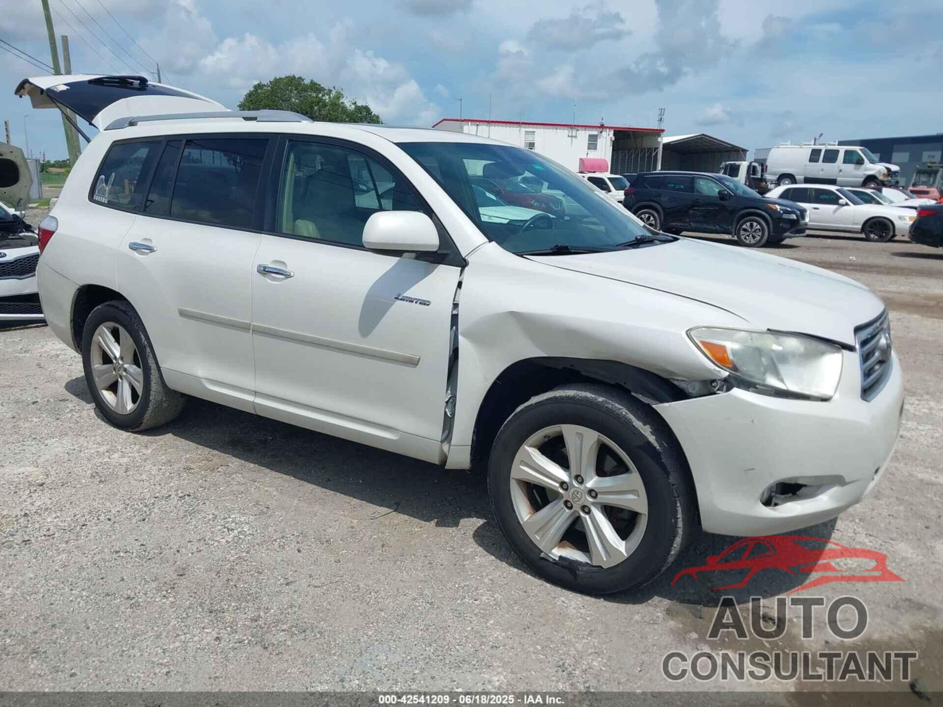 TOYOTA HIGHLANDER 2010 - 5TDYK3EH3AS015846