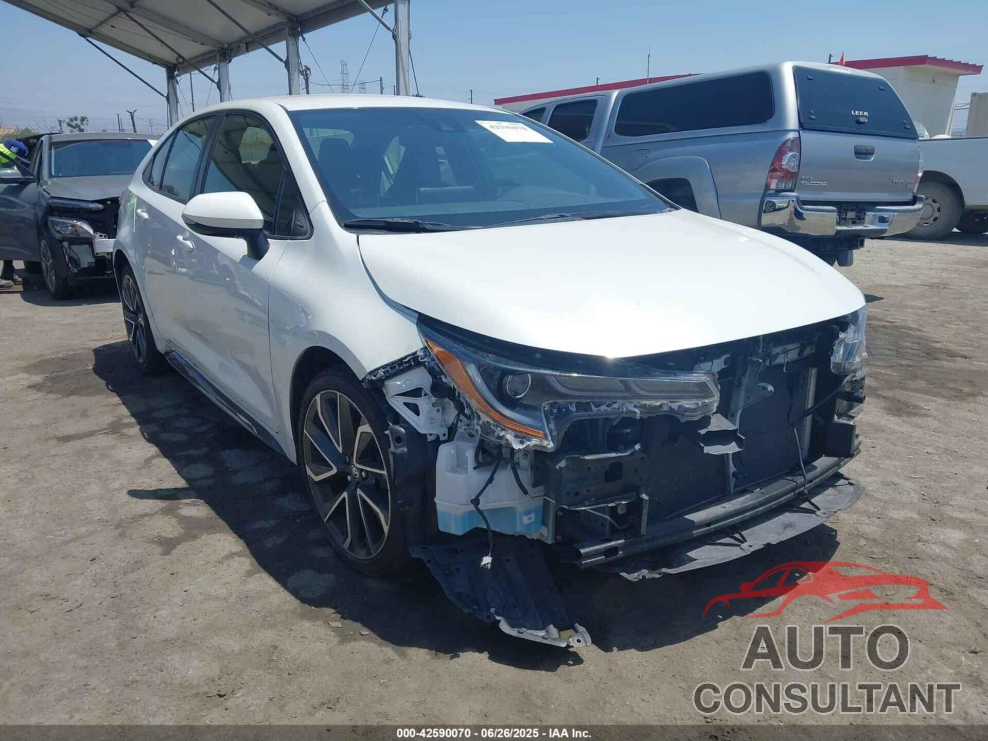 TOYOTA COROLLA 2021 - JTDS4MCE4MJ077563