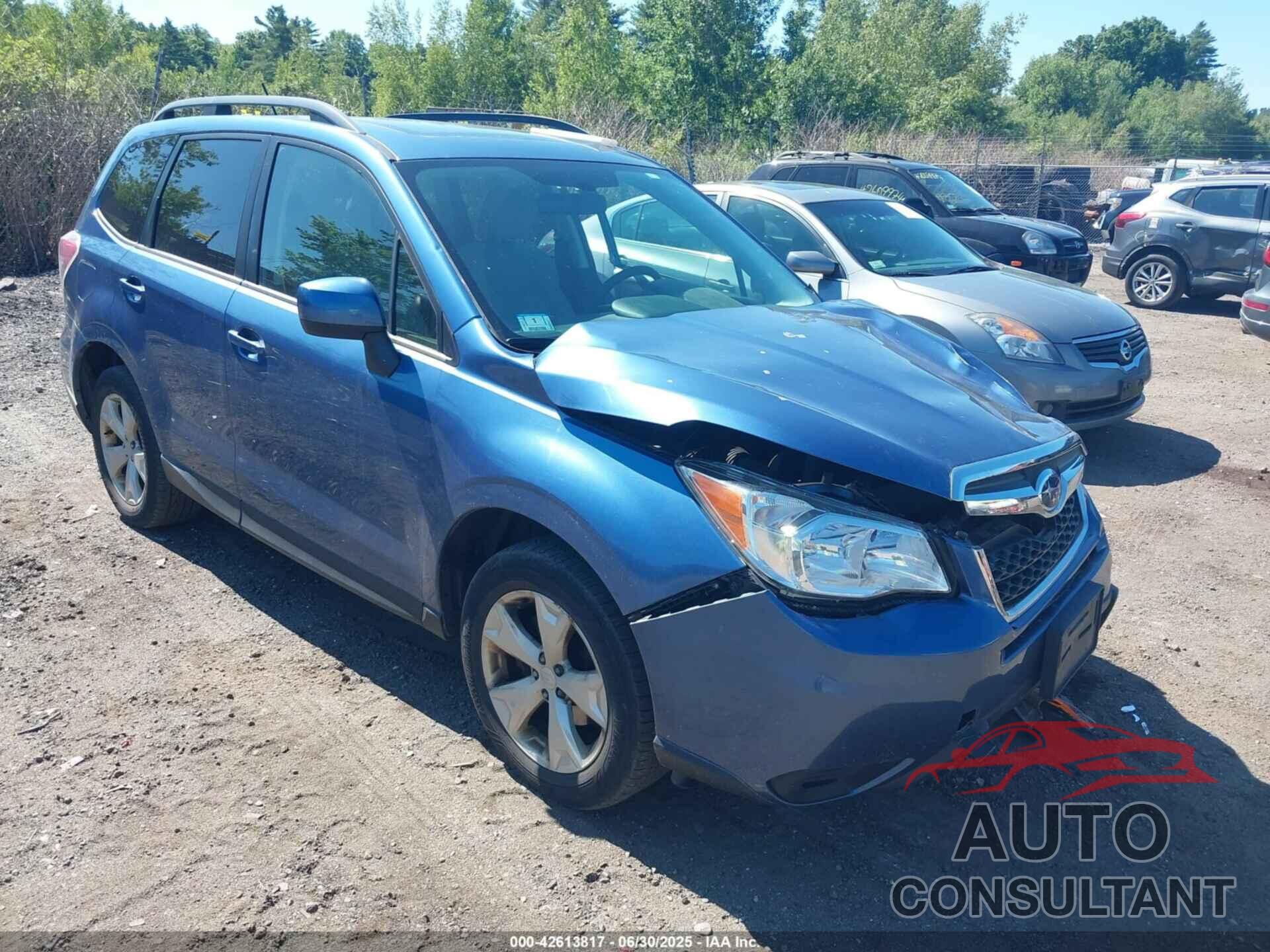 SUBARU FORESTER 2015 - JF2SJADC0FH822874