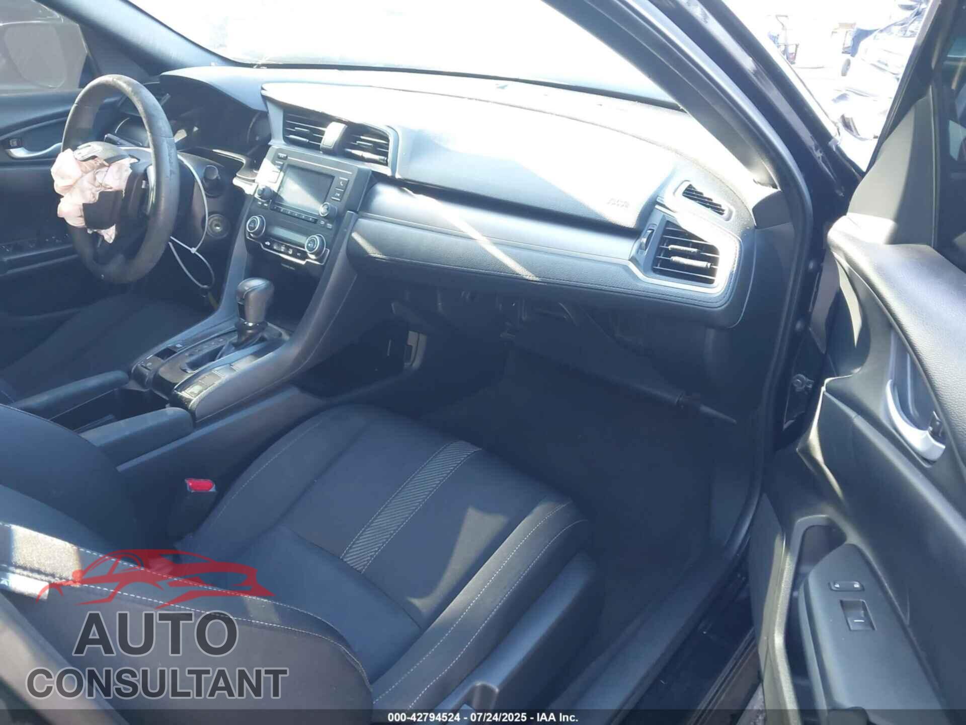 HONDA CIVIC 2017 - 19XFC2F53HE001095
