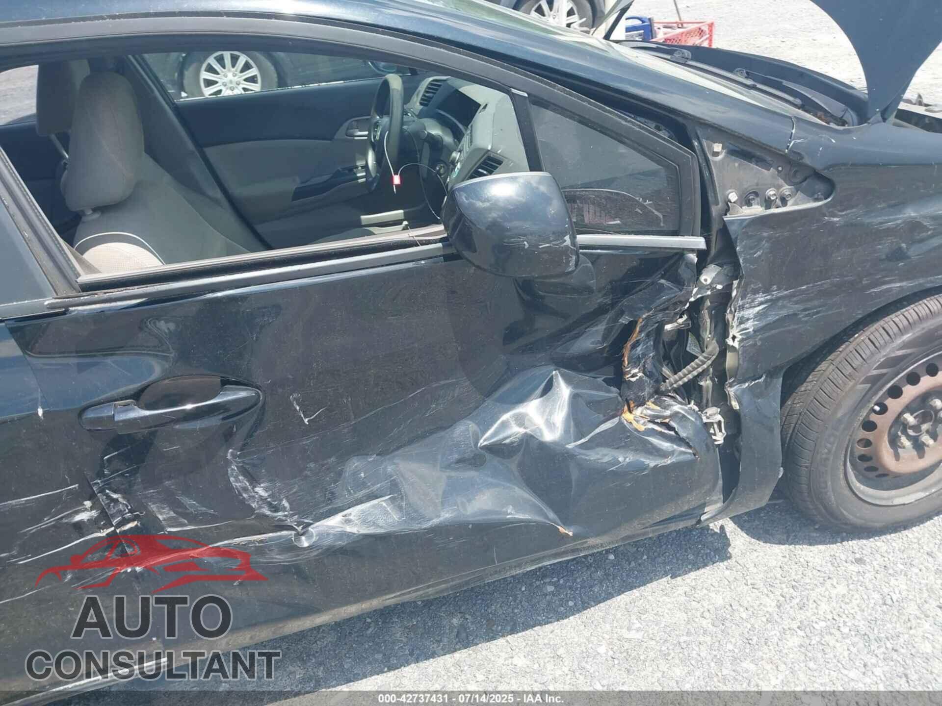 HONDA CIVIC 2012 - 19XFB2F53CE070137