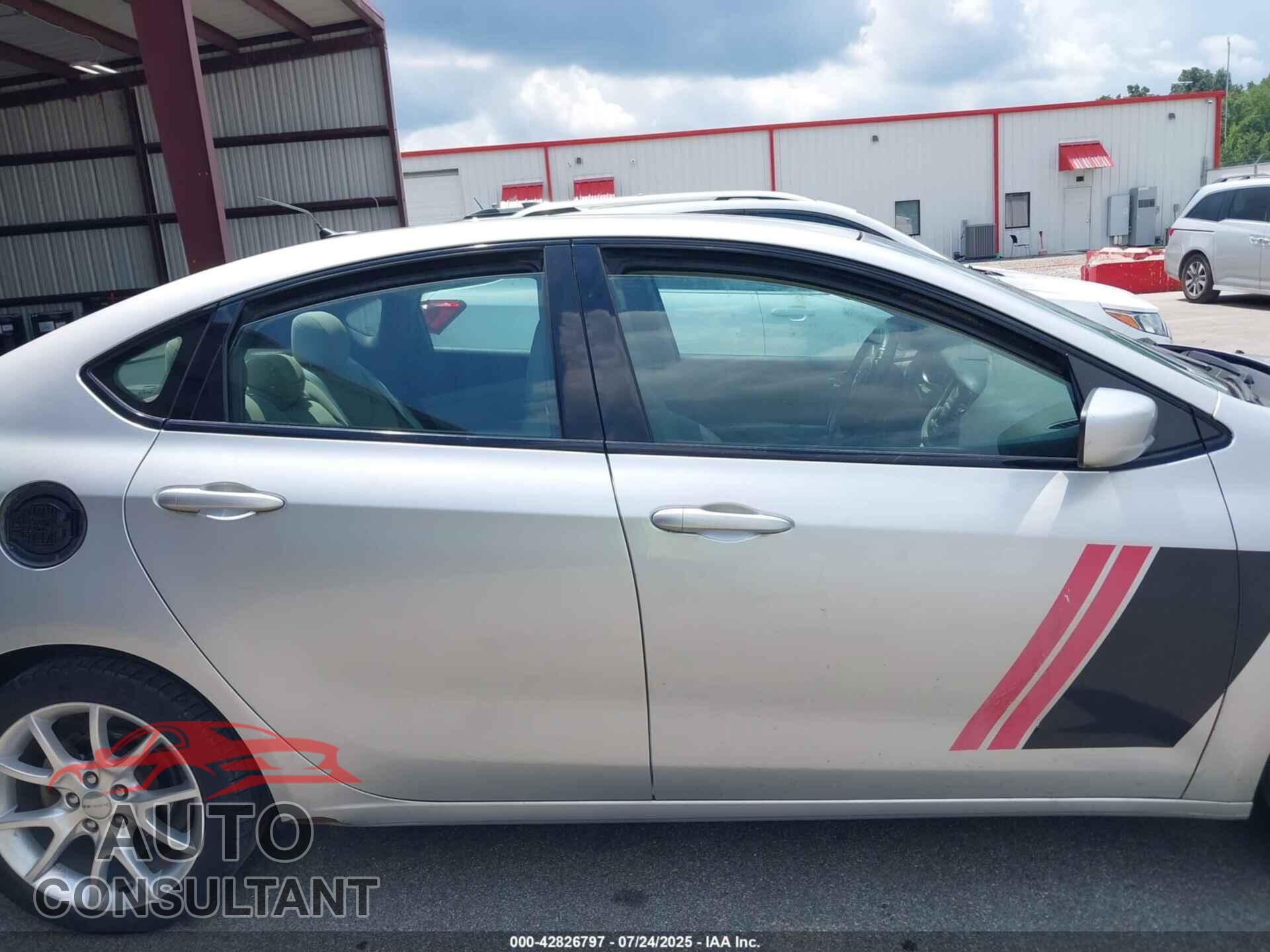 DODGE DART 2013 - 1C3CDFBA4DD118968