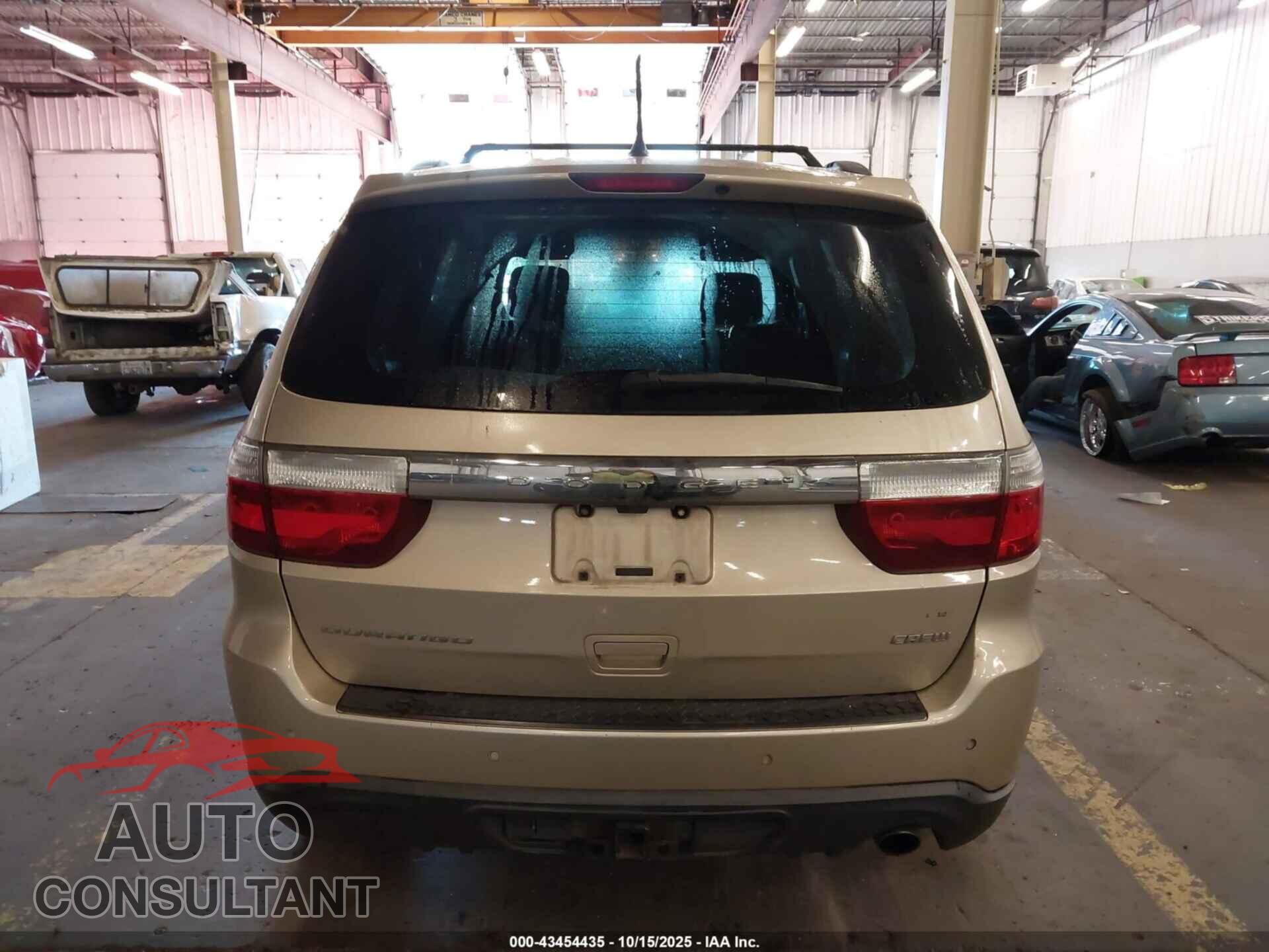 DODGE DURANGO 2011 - 1D4RD4GG4BC698526