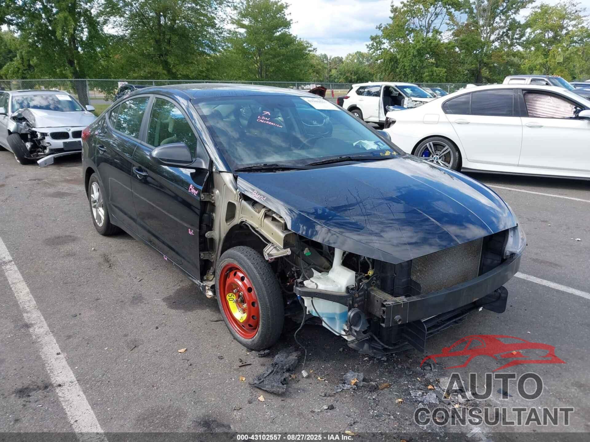 HYUNDAI ELANTRA 2019 - KMHD84LF5KU785480