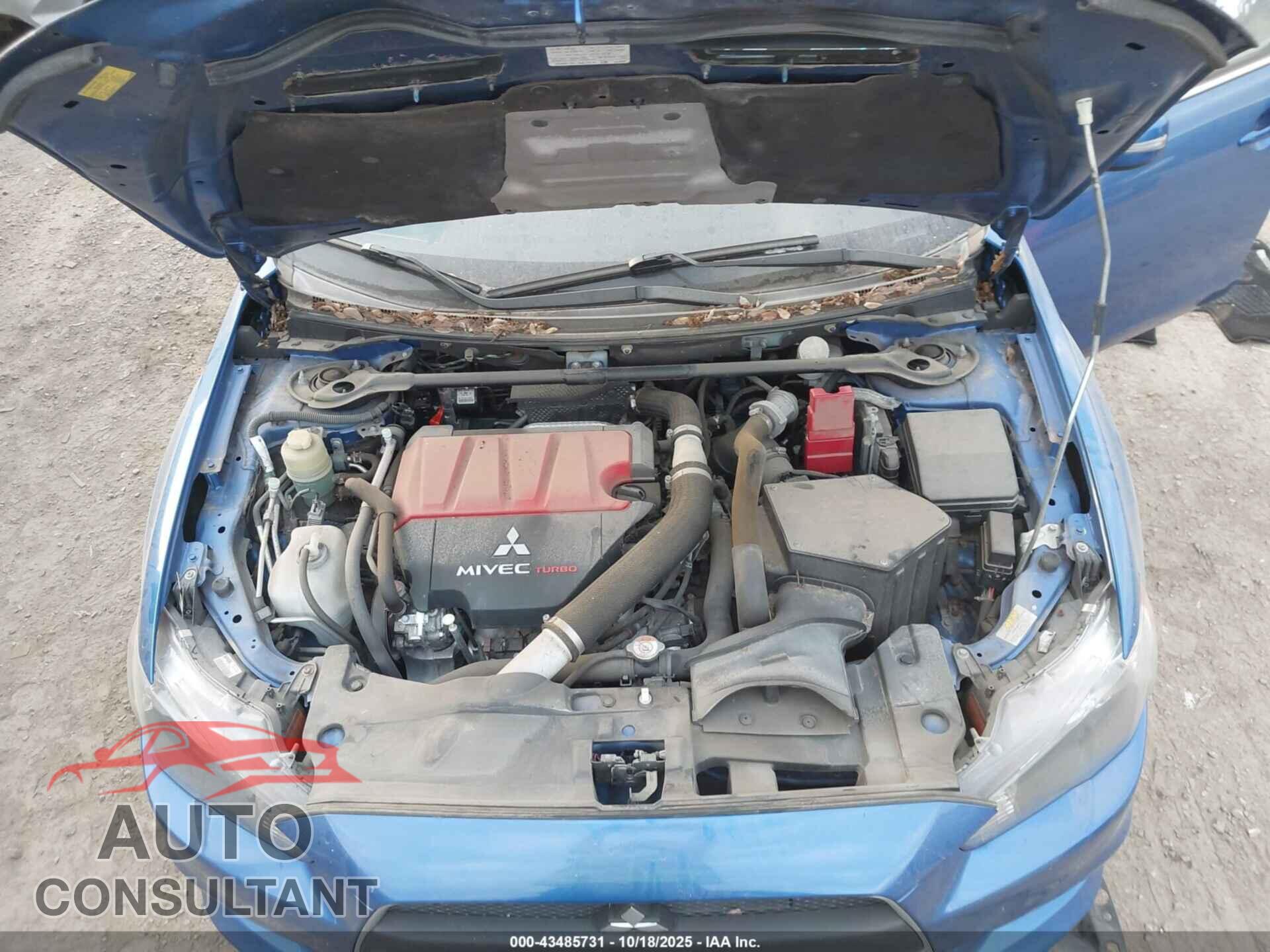 MITSUBISHI LANCER EVOLUTION 2015 - JA32W5FV7FU008779