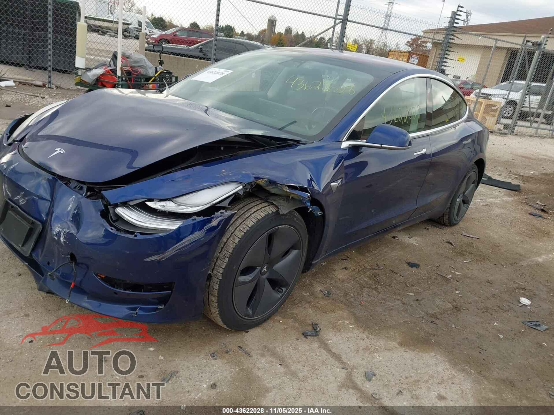 TESLA MODEL 3 2019 - 5YJ3E1EB9KF130569