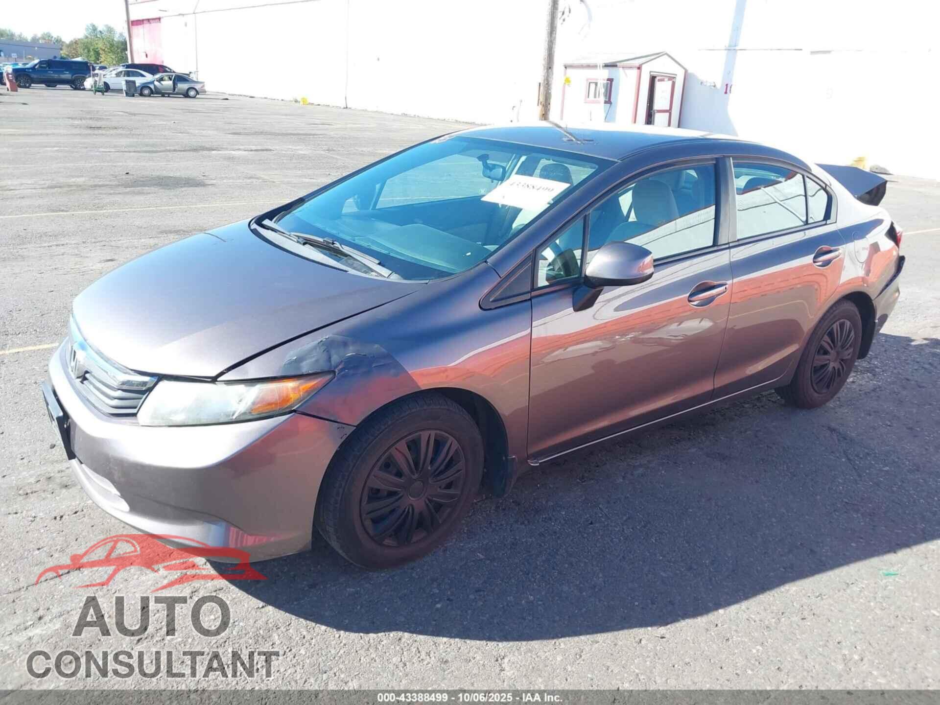 HONDA CIVIC 2012 - 19XFB2F52CE387780