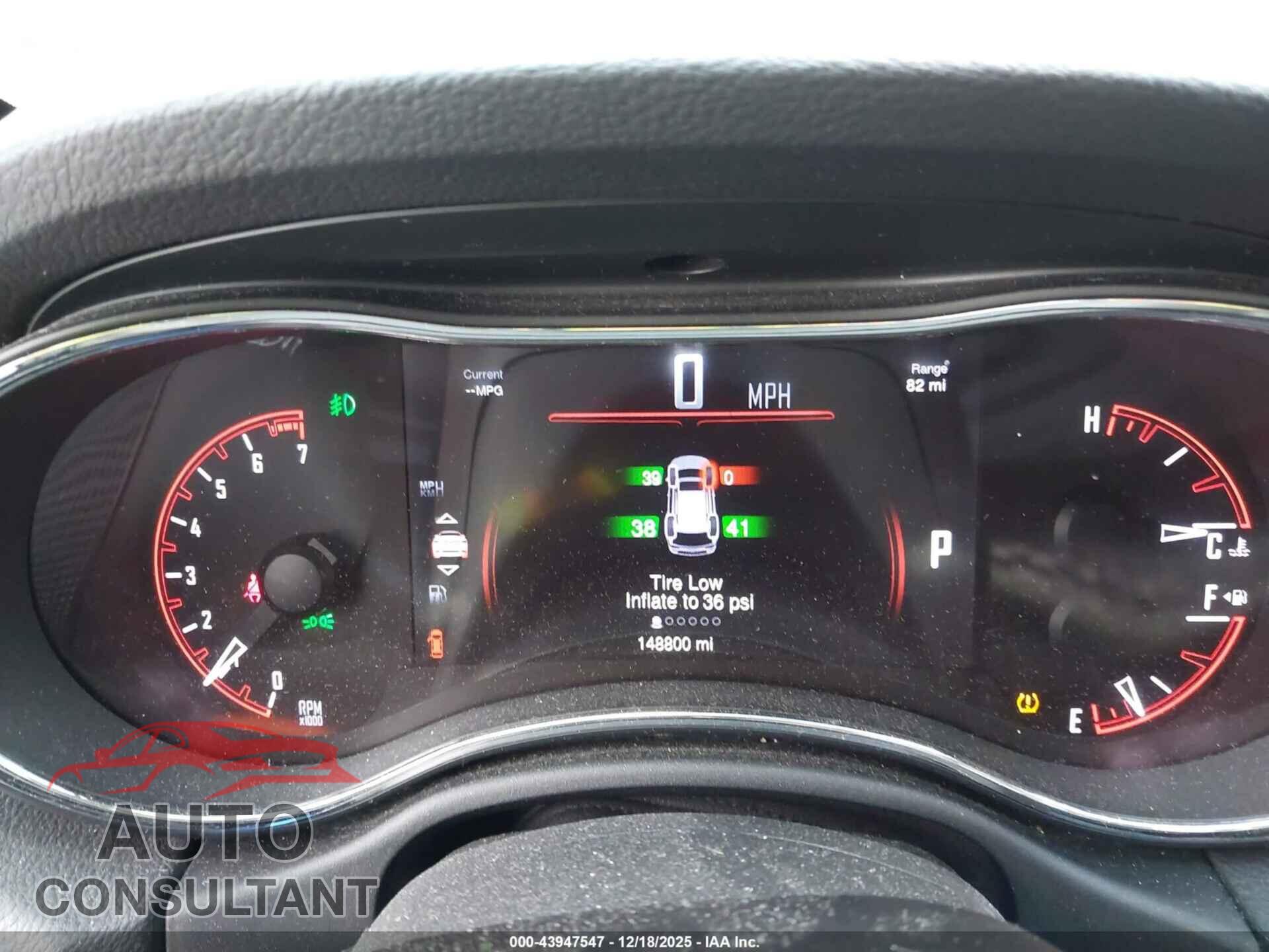 DODGE DURANGO 2015 - 1C4RDJDG0FC843700