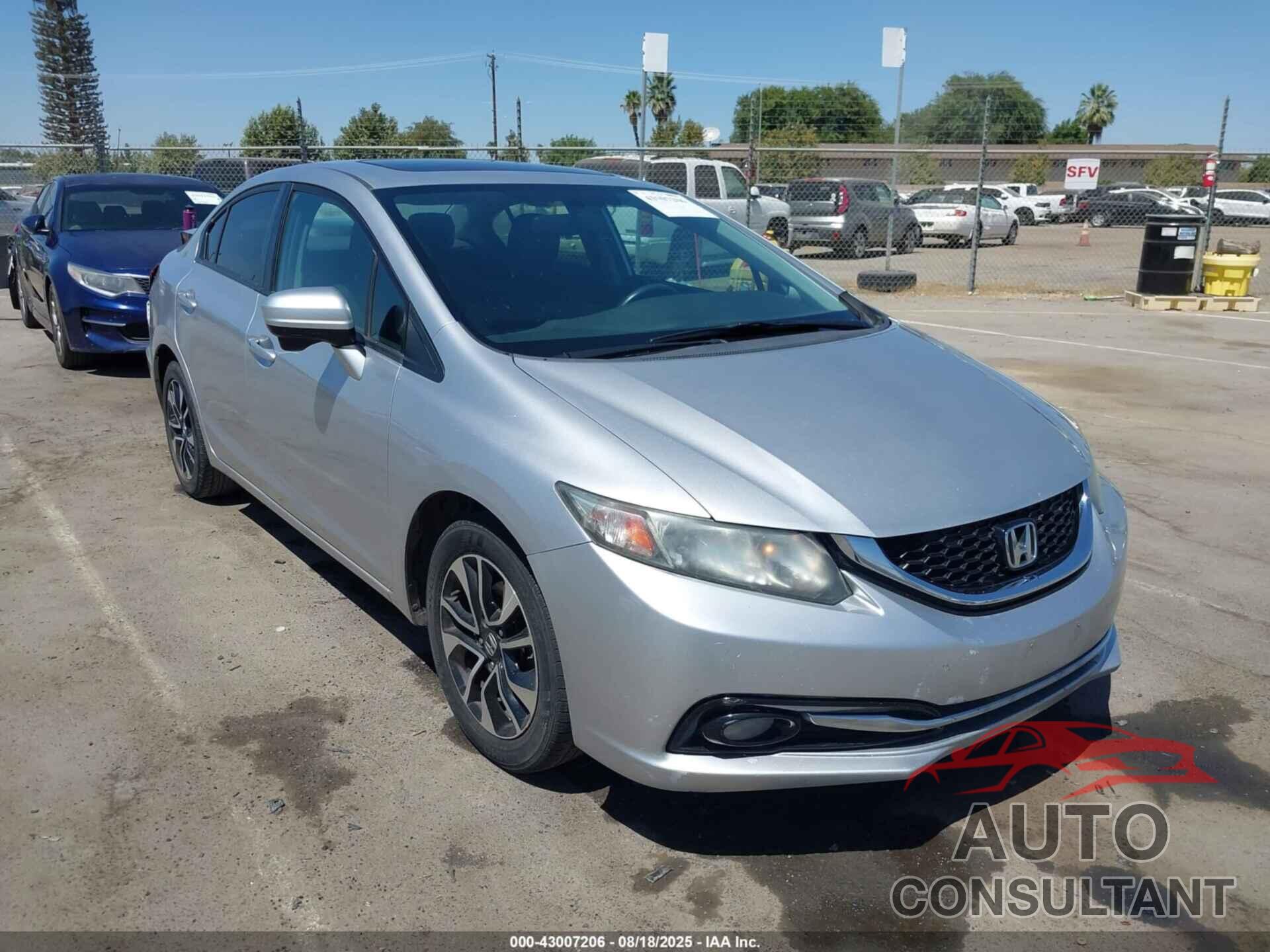 HONDA CIVIC 2015 - 19XFB2F80FE289832