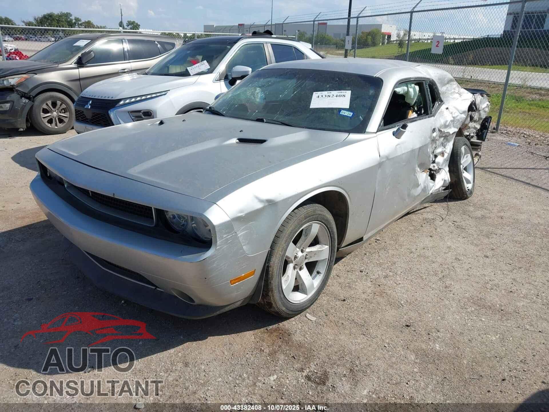 DODGE CHALLENGER 2012 - 2C3CDYAG2CH134430